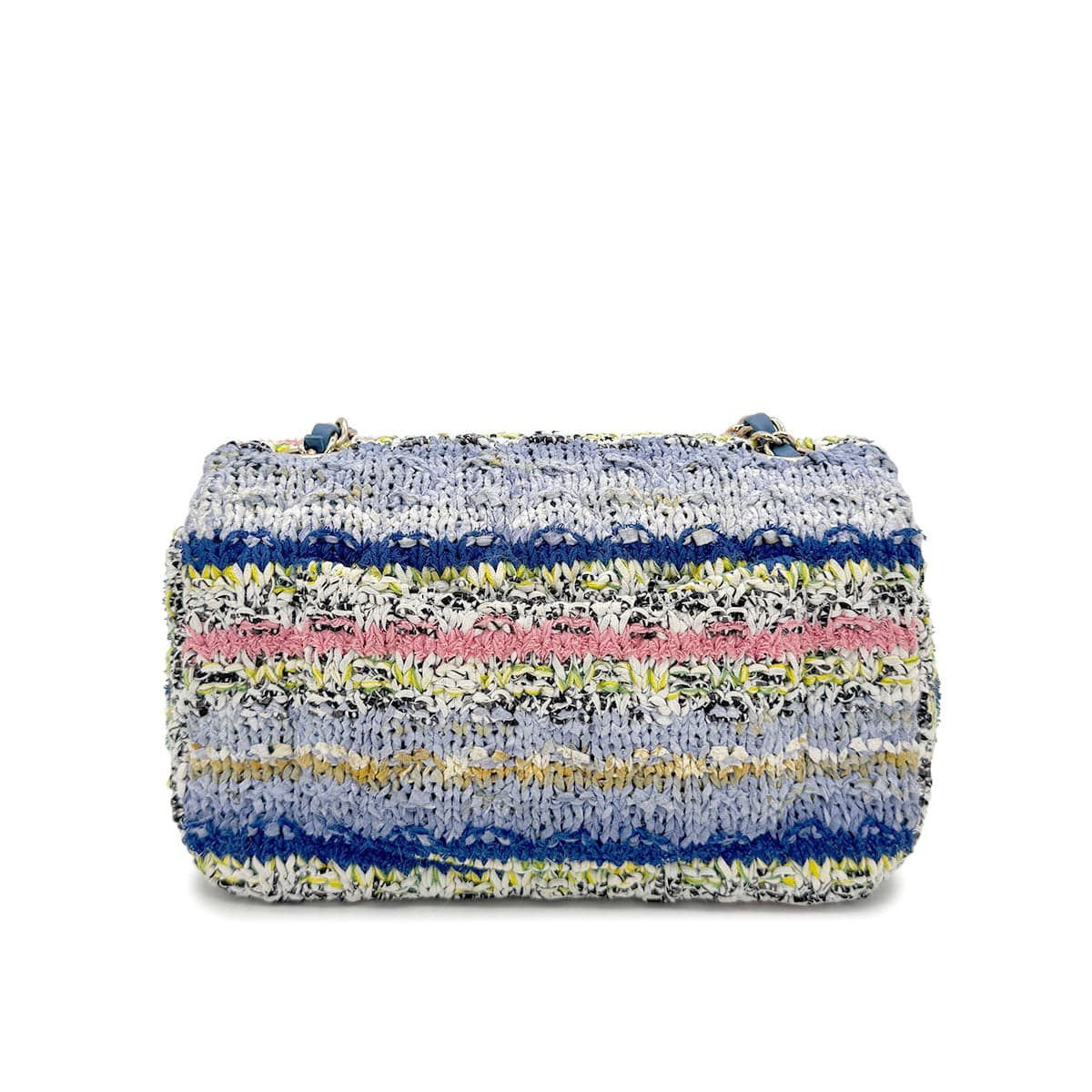 Chanel CHANEL CHAIN SHOULDER BAG MULTICOLOR TWEED 90272956