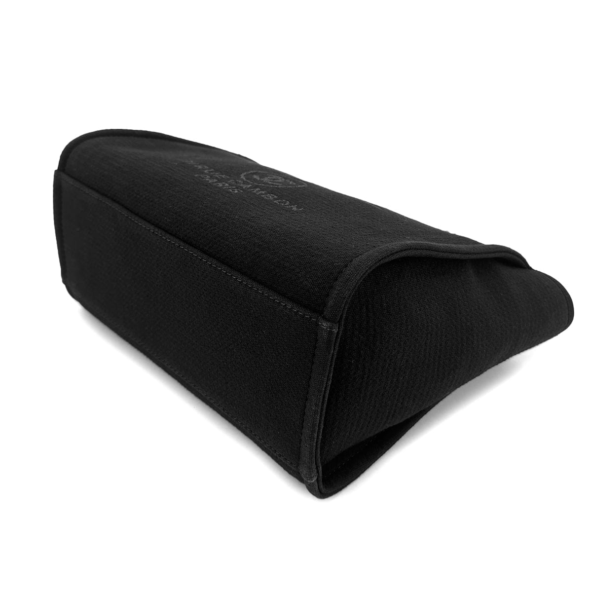 CHANEL CHANEL DEAUVILLE MM CHAIN TOTE BAG BLACK CANVAS LEATHER 90301107