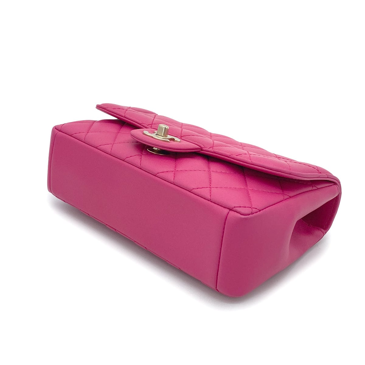 Chanel CHANEL MATELASSE CHAIN SHOULDER BAG PINK LAMB SKIN 90265320