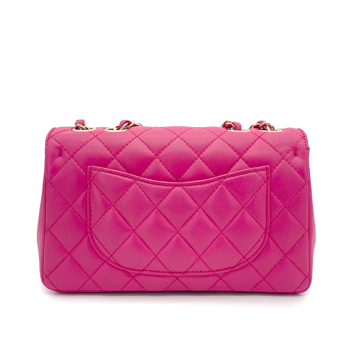 Chanel CHANEL MATELASSE CHAIN SHOULDER BAG PINK LAMB SKIN 90265320