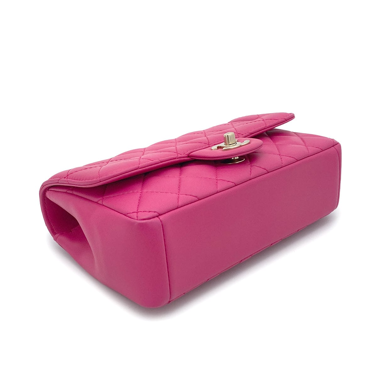 Chanel CHANEL MATELASSE CHAIN SHOULDER BAG PINK LAMB SKIN 90265320