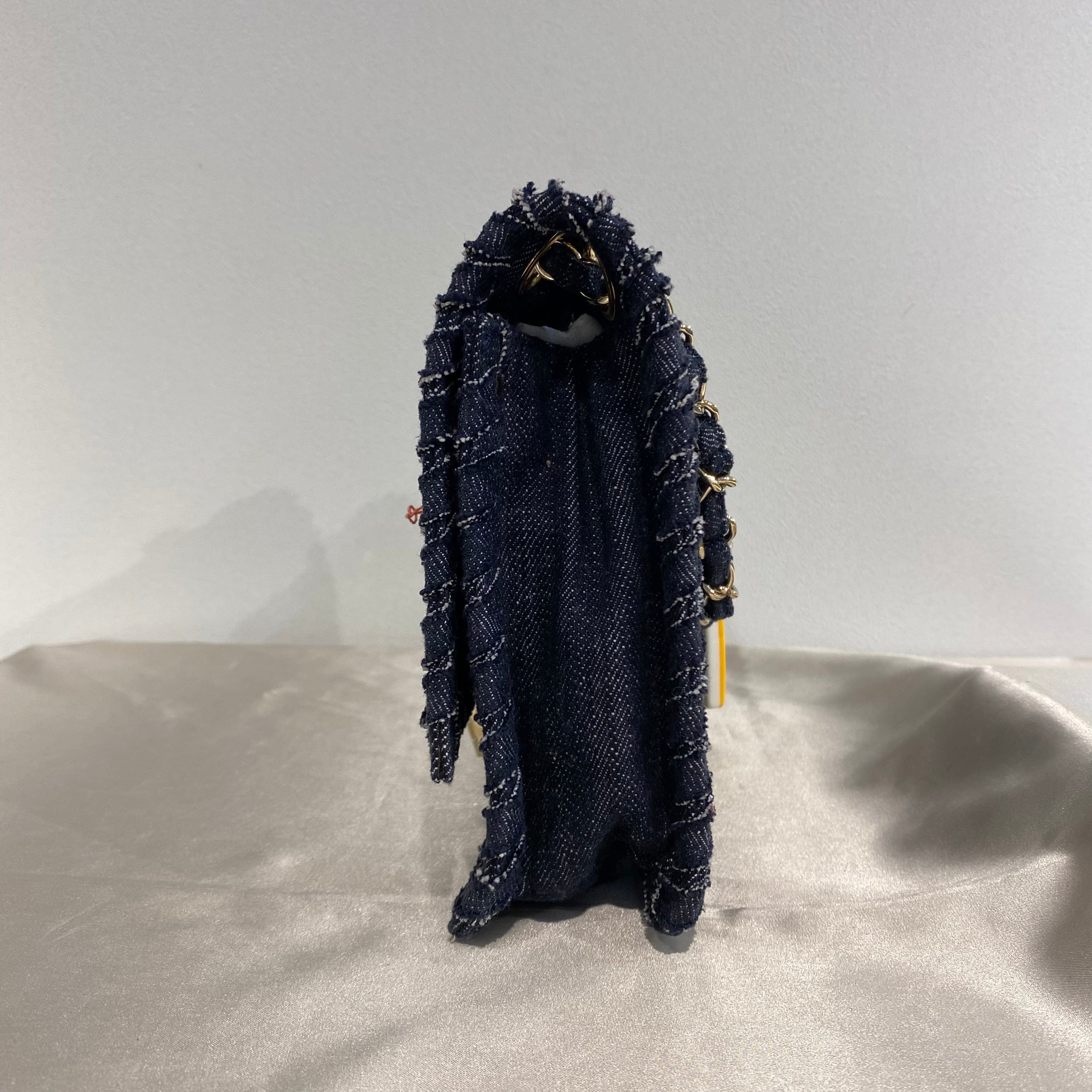 Chanel CHANEL VINTAGE 2.55 NIGHT FLIGHT CHAIN SHOULDER BAG DENIM 90214964