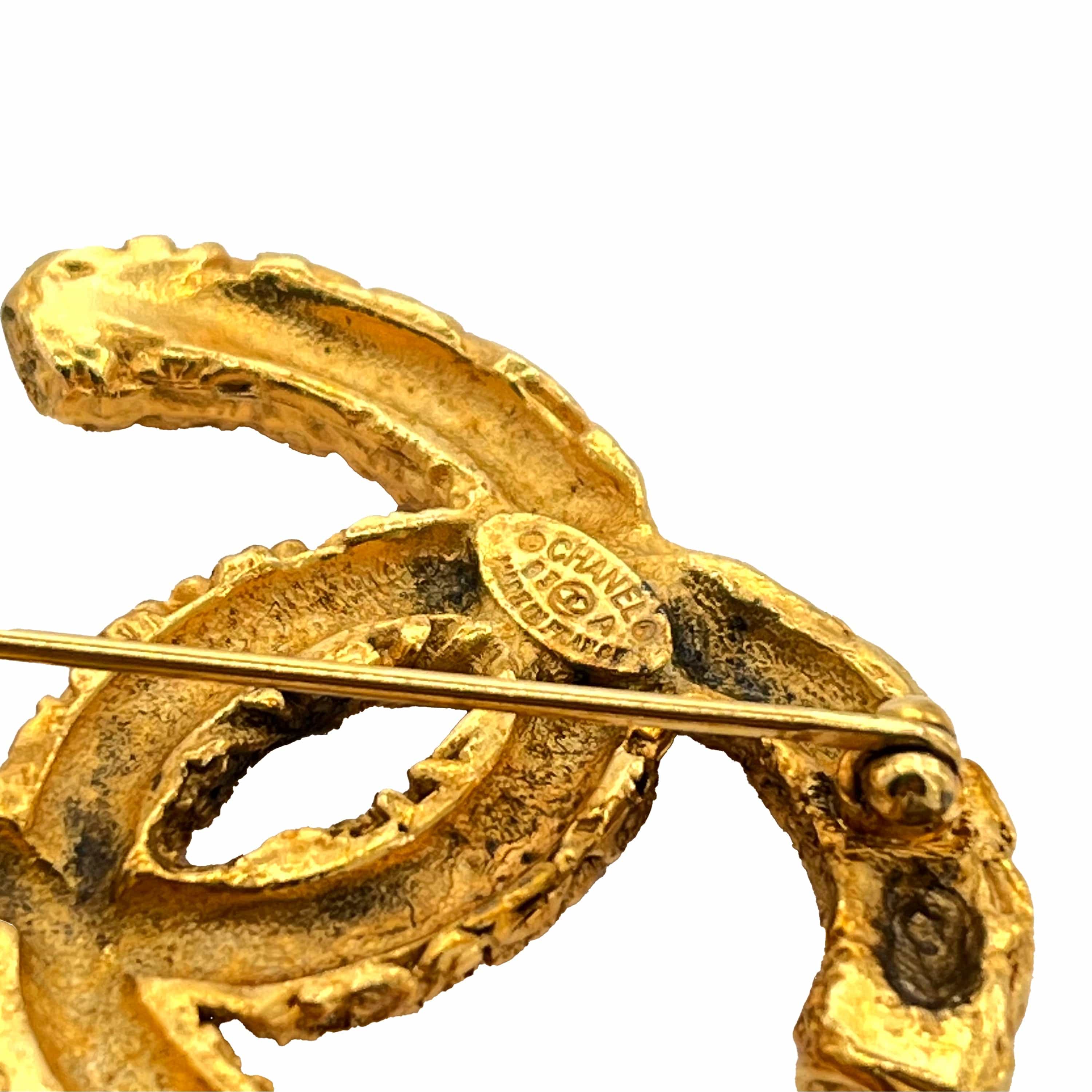 Chanel CHANEL VINTAGE BROACH COCOMARK FRINGE ACCESSORY 93A 90207771