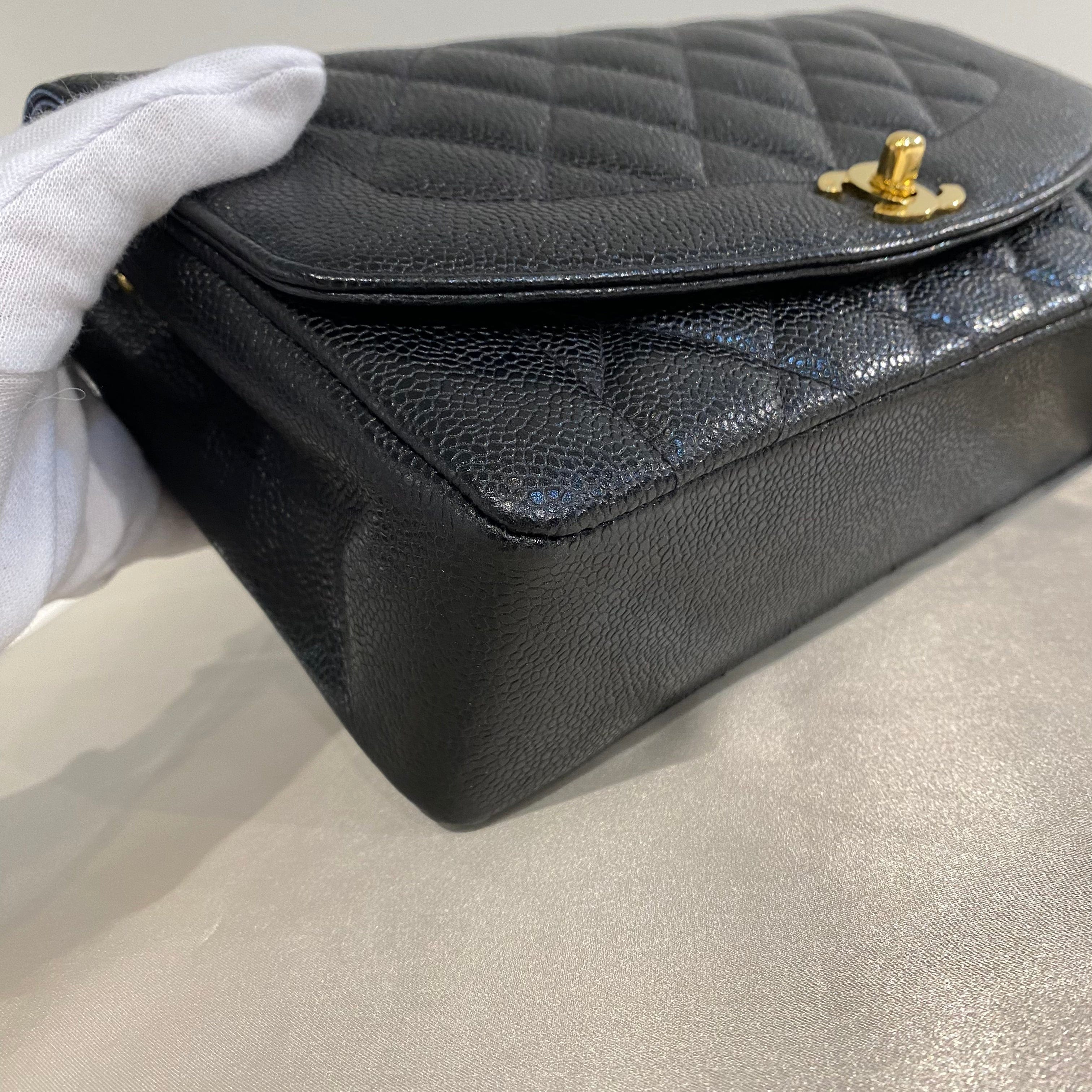 Chanel Chanel Vintage Diana Medium Black Caviar GHW #2 90213952