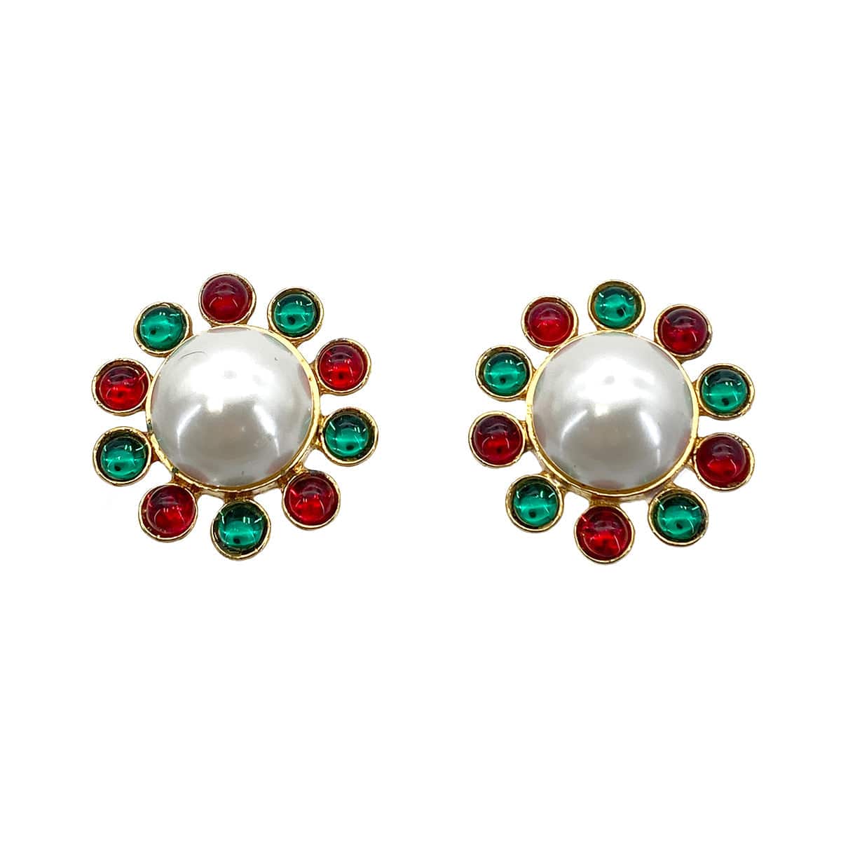 Chanel CHANEL VINTAGE EARRINGS FAKEPEARL BIJOU ACCESSORY 25 90265292