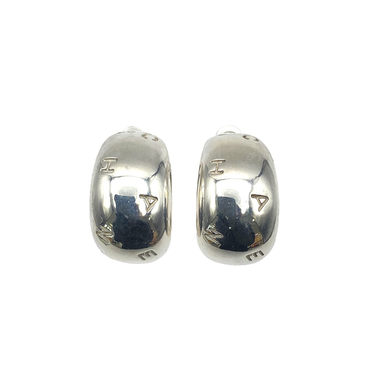 CHANEL CHANEL VINTAGE EARRINGS LOGO SV925 ACCESSORY 90271306