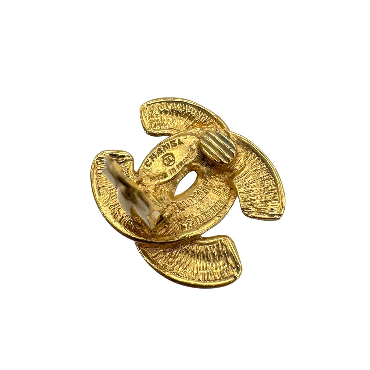 CHANEL CHANEL VINTAGE EARRINGS MATELASSE COCOMARK ACCESSORY 90268810