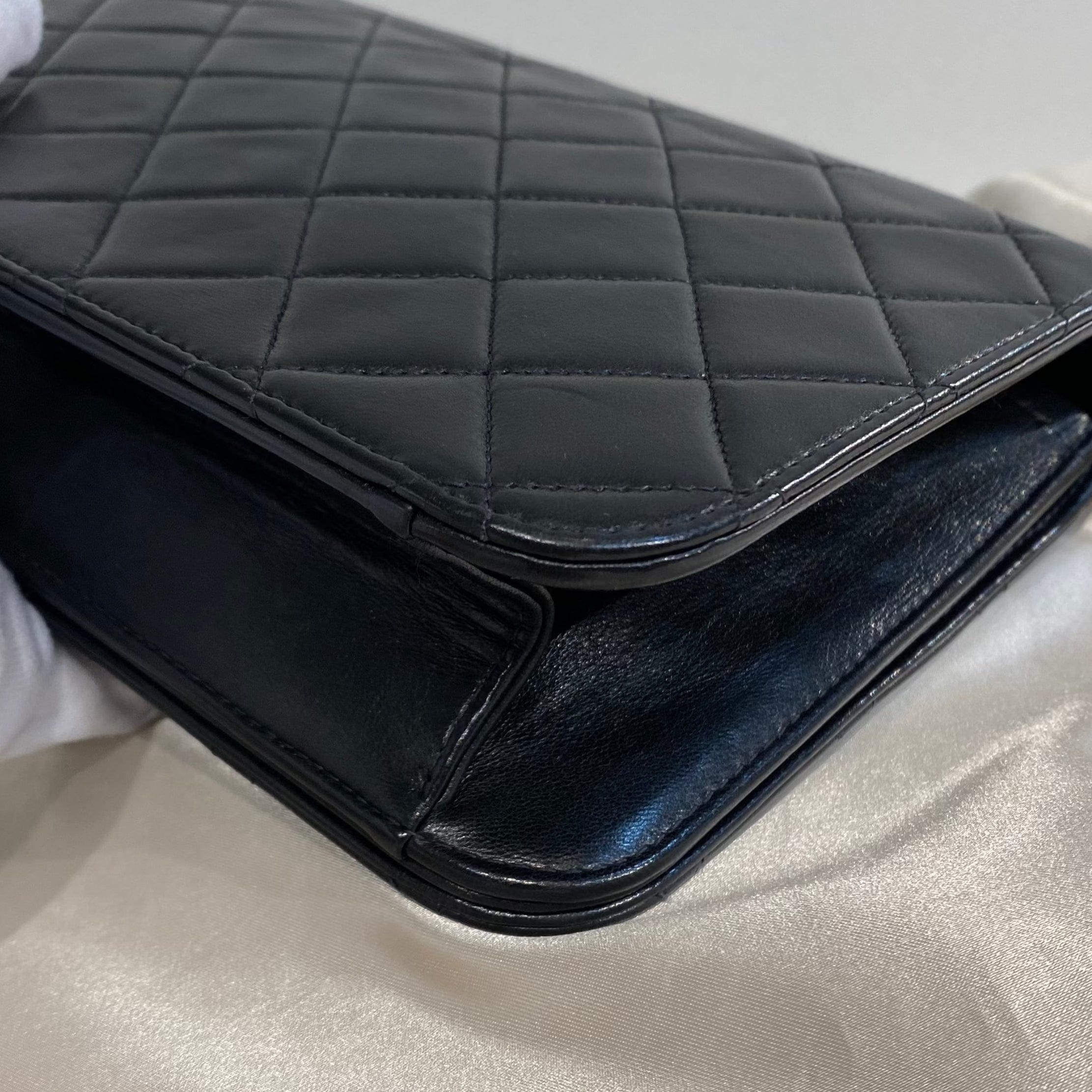Chanel Chanel Vintage Full Flap Black Lambskin GHW #9 90209223