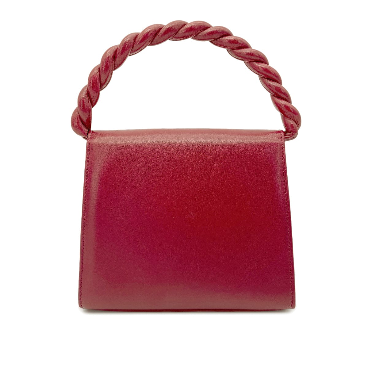 Chanel CHANEL VINTAGE HAND BAG RED LAMB SKIN 90268197