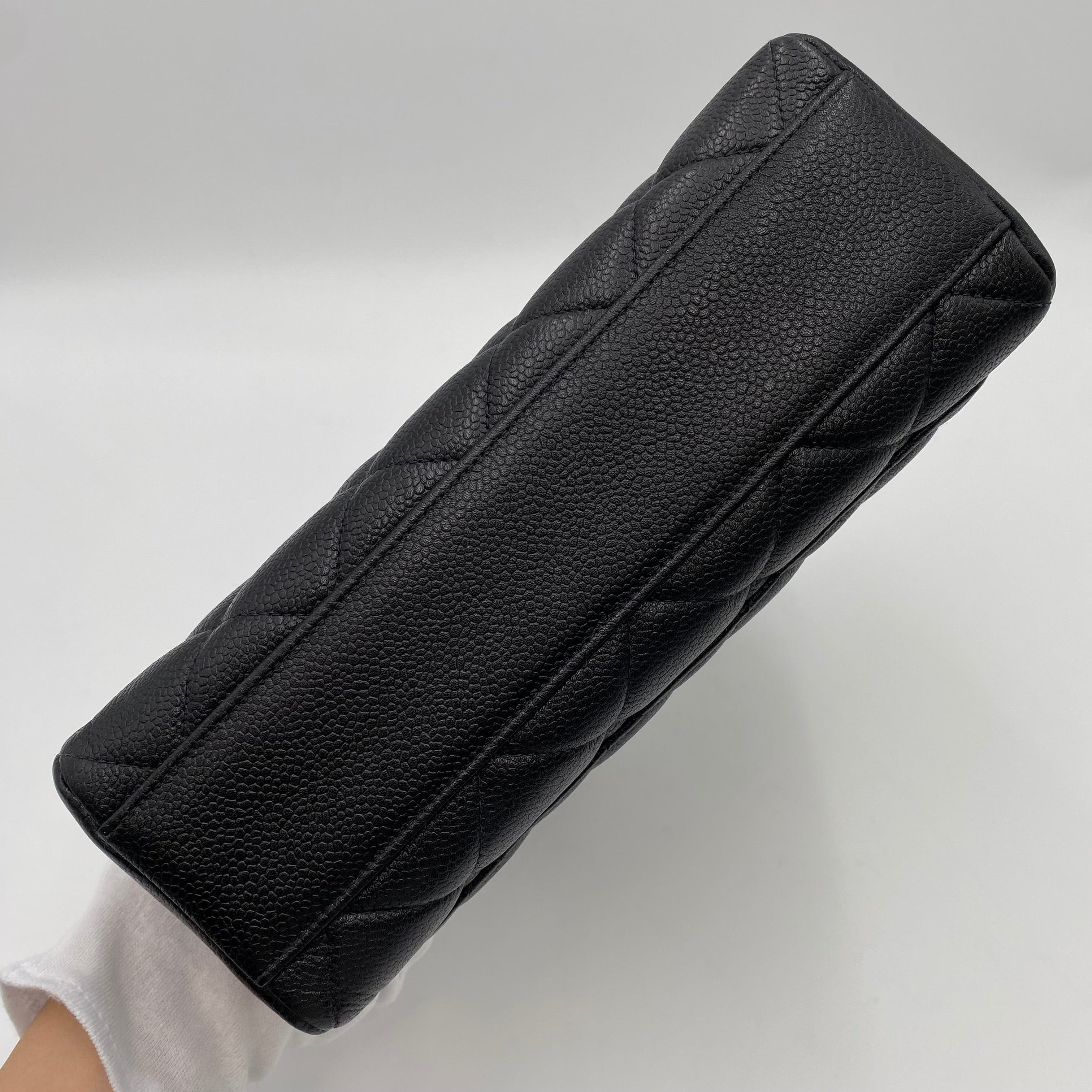 Chanel Chanel Vintage Single Flap Black Caviar GHW #4 90222290