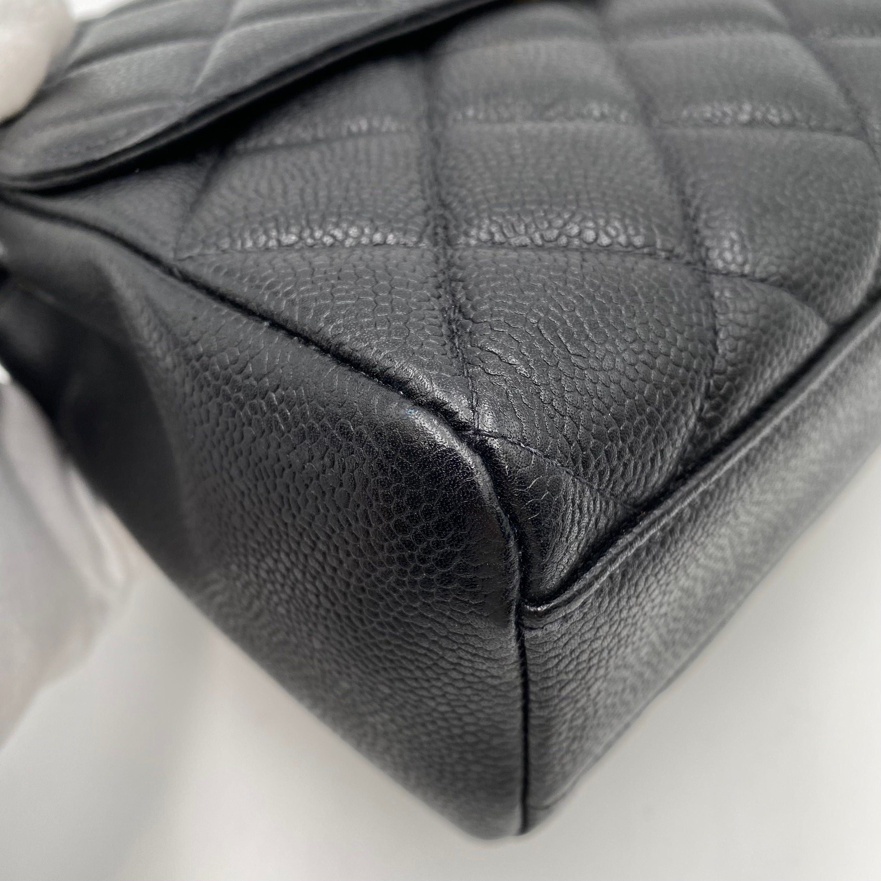 Chanel Chanel Vintage Single Flap Black Caviar GHW #4 90222290