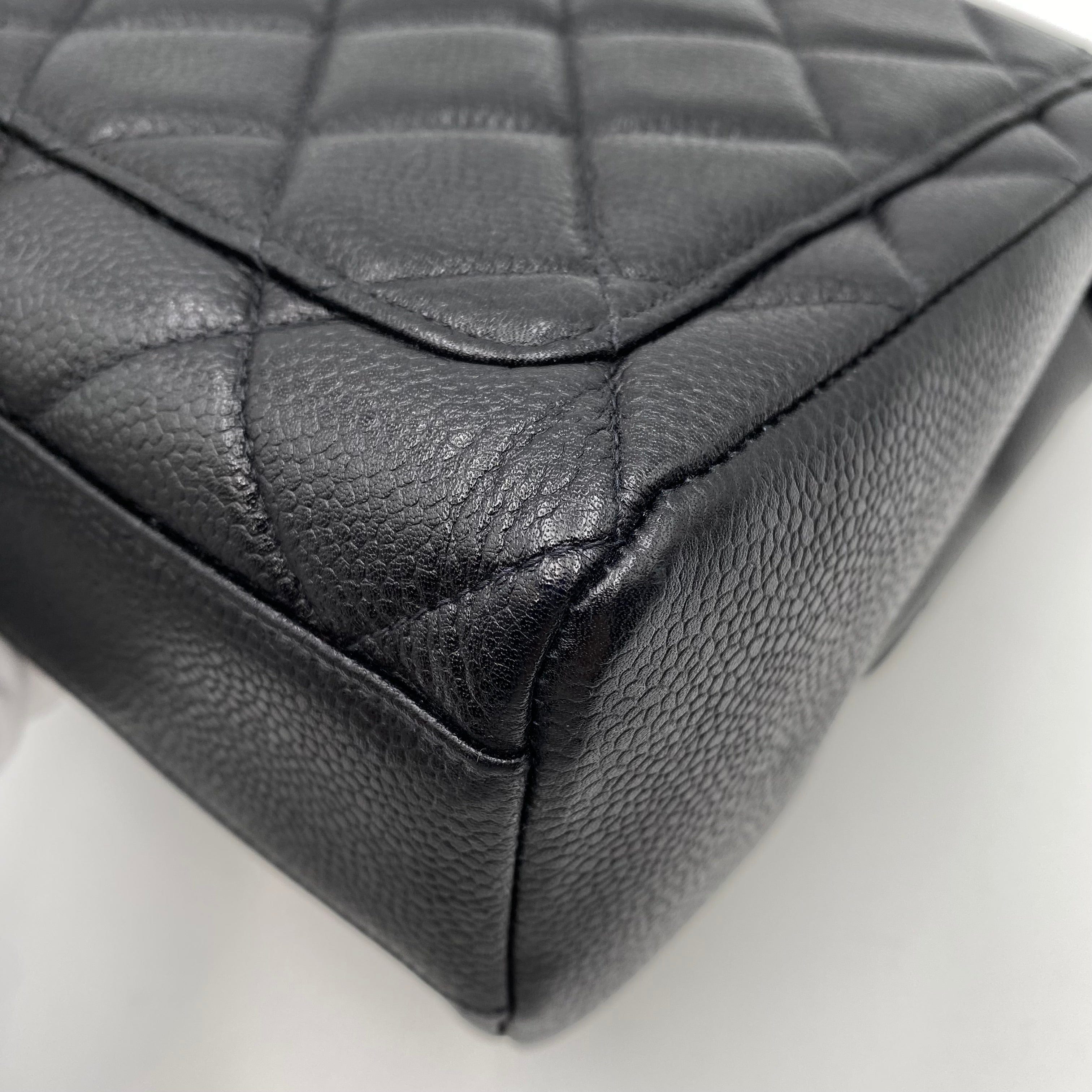 Chanel Chanel Vintage Single Flap Black Caviar GHW #4 90222290