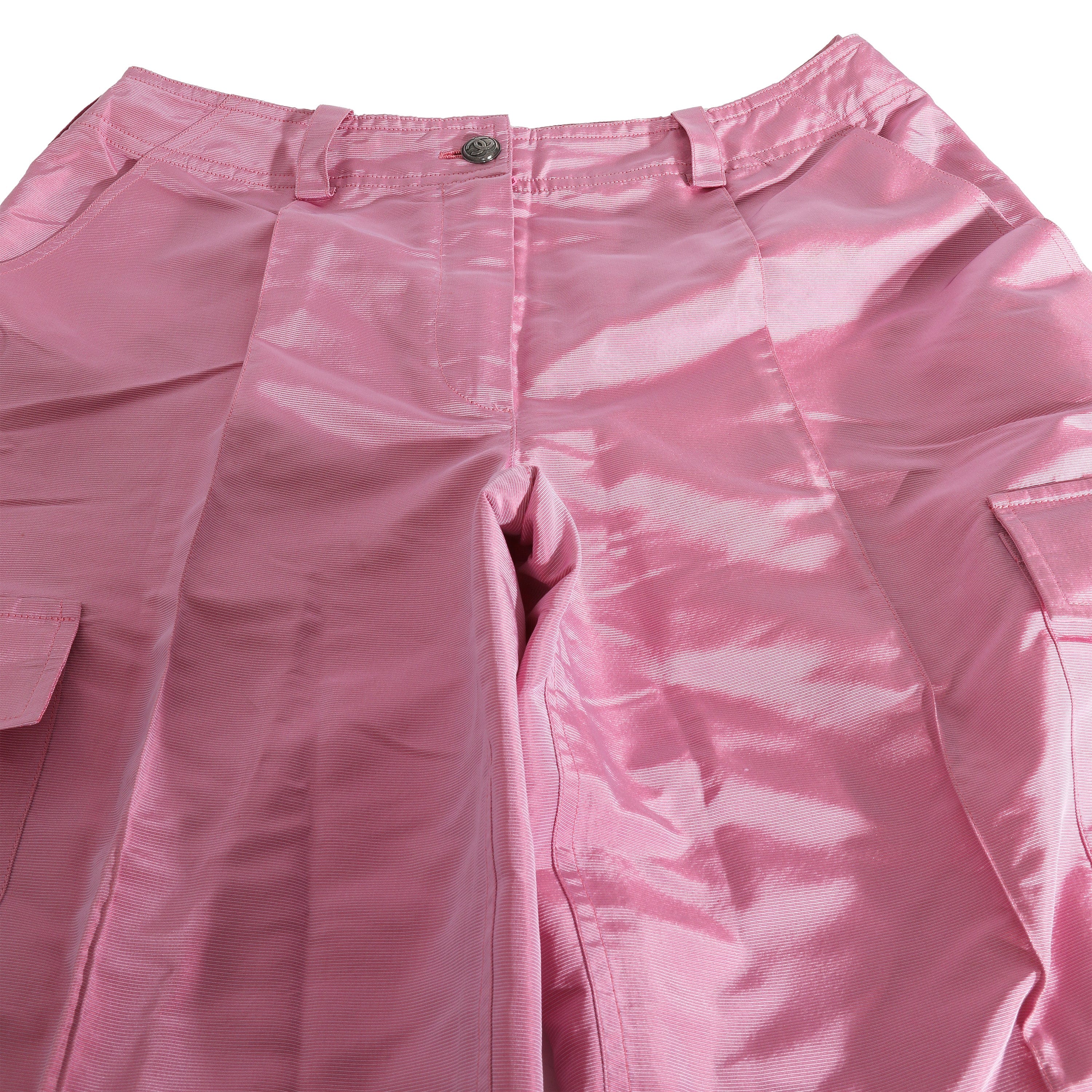 Chanel Chanel 96A Track Pants #42 Pink ASL7176