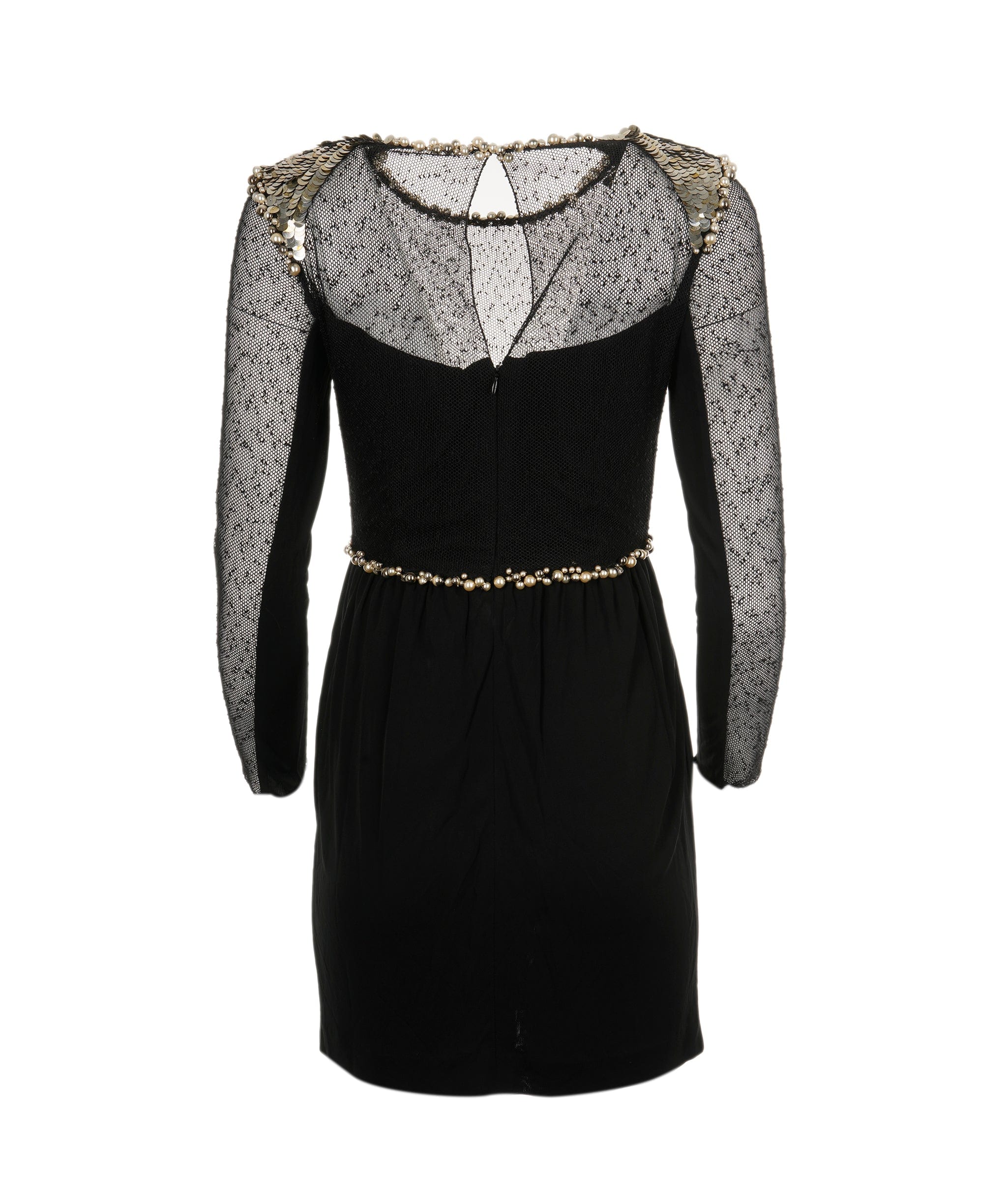 Chanel Chanel Dress Black with sequins FR36 P36328W04360 AVC1256