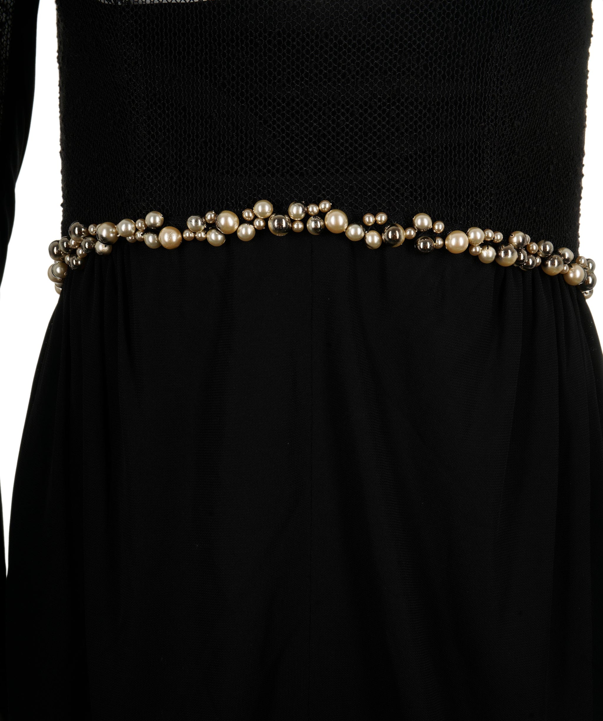Chanel Chanel Dress Black with sequins FR36 P36328W04360 AVC1256