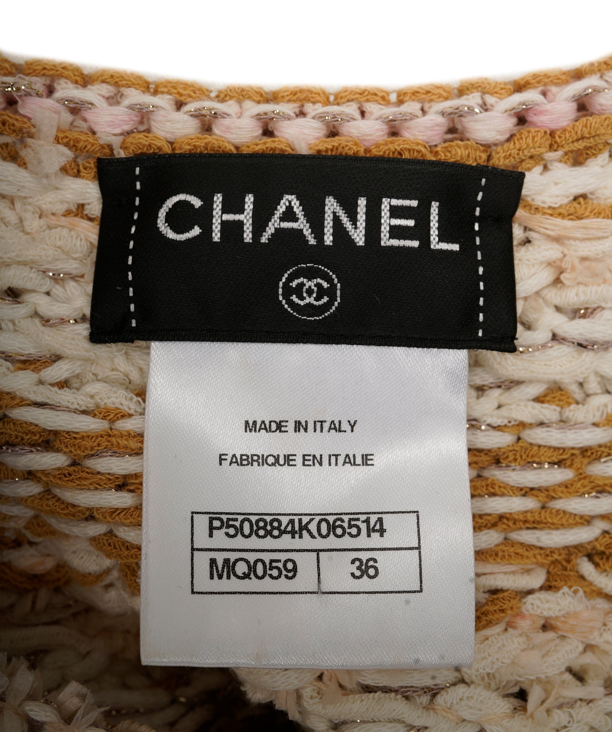Chanel Chanel Dress paris dubai knit FR36 AVC1254