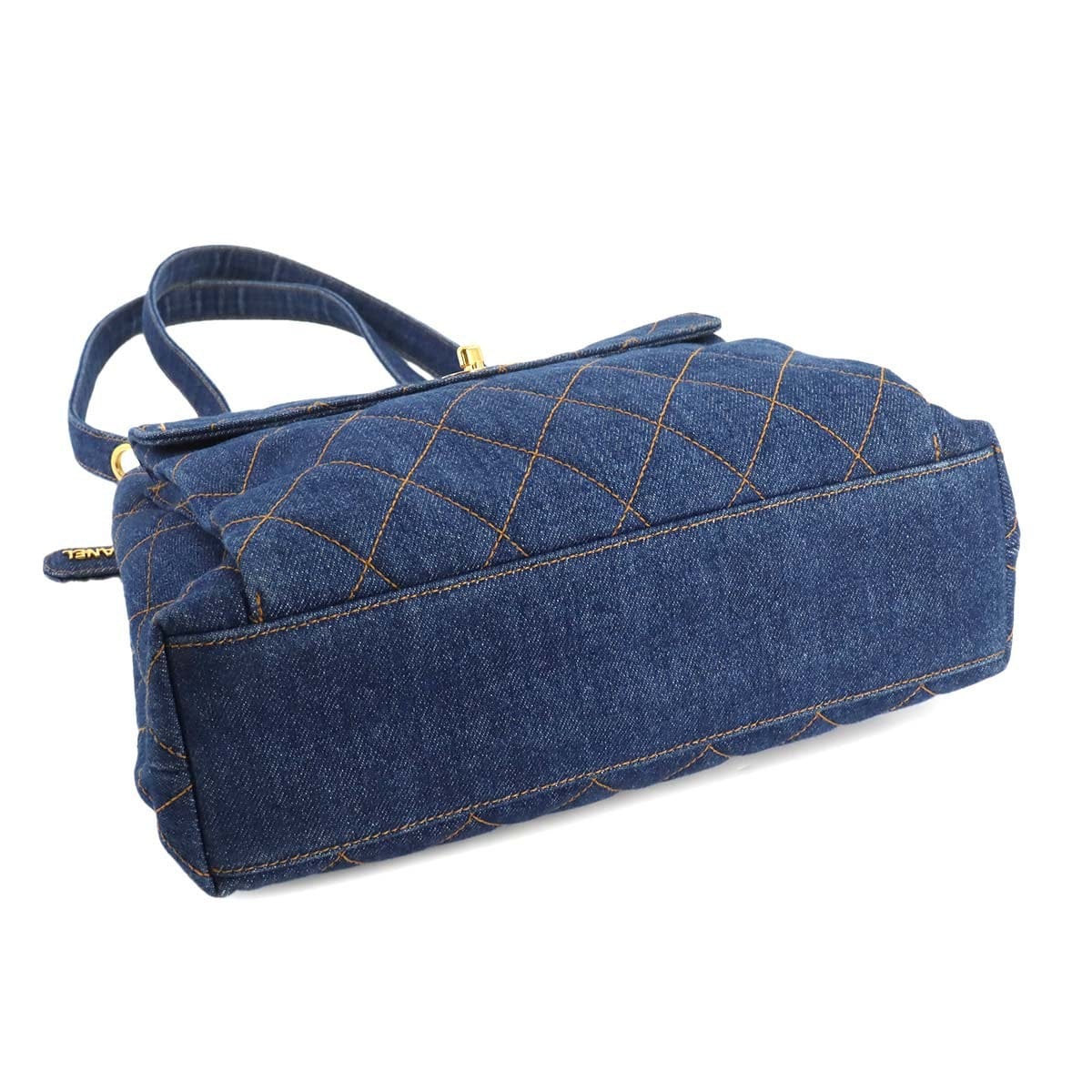 CHANEL CHANEL Matelasse Chain Shoulder Bag Denim Blue Vintege 90239323