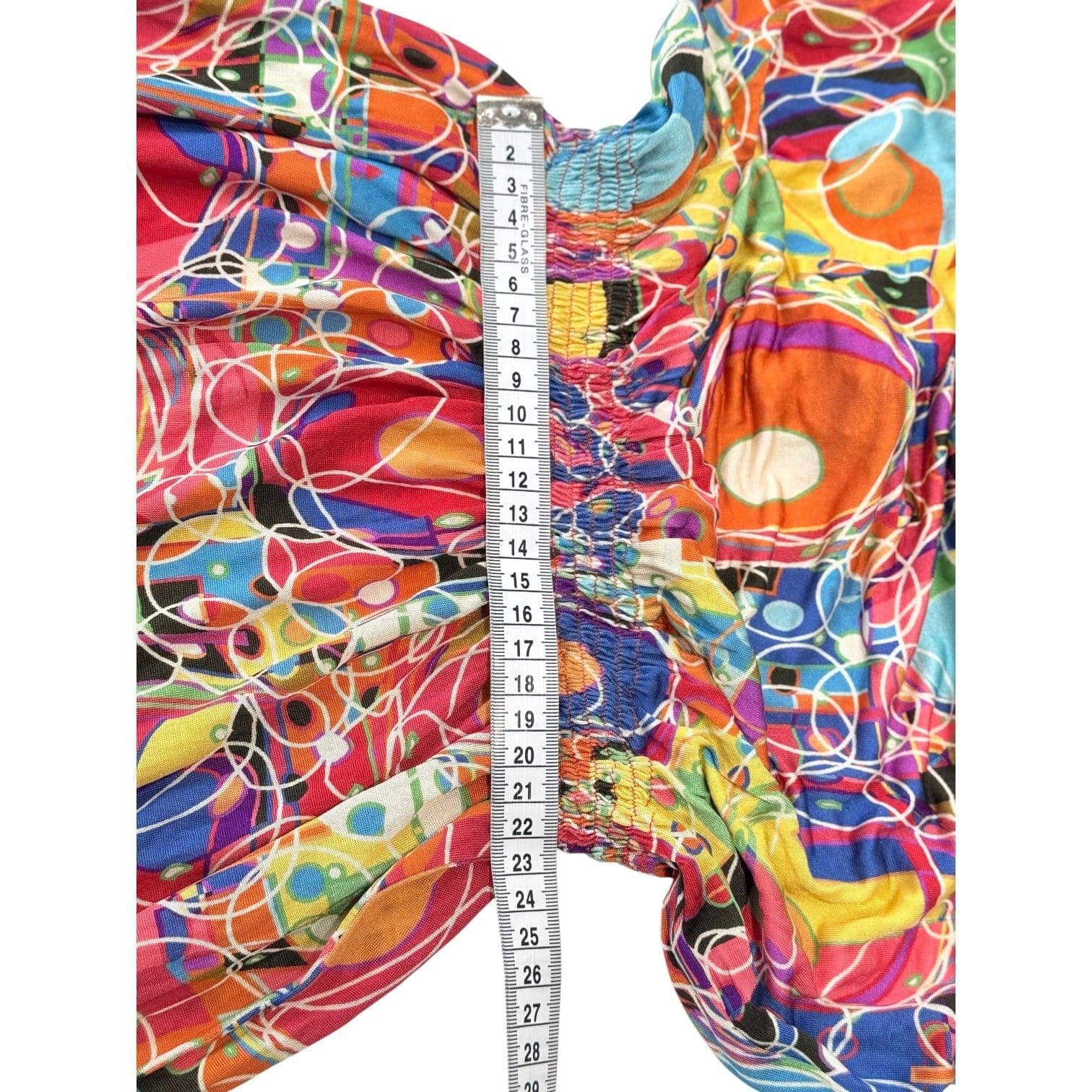 Chanel Chanel Multicolour Printed Silk Halter Neck Dress #34 08P