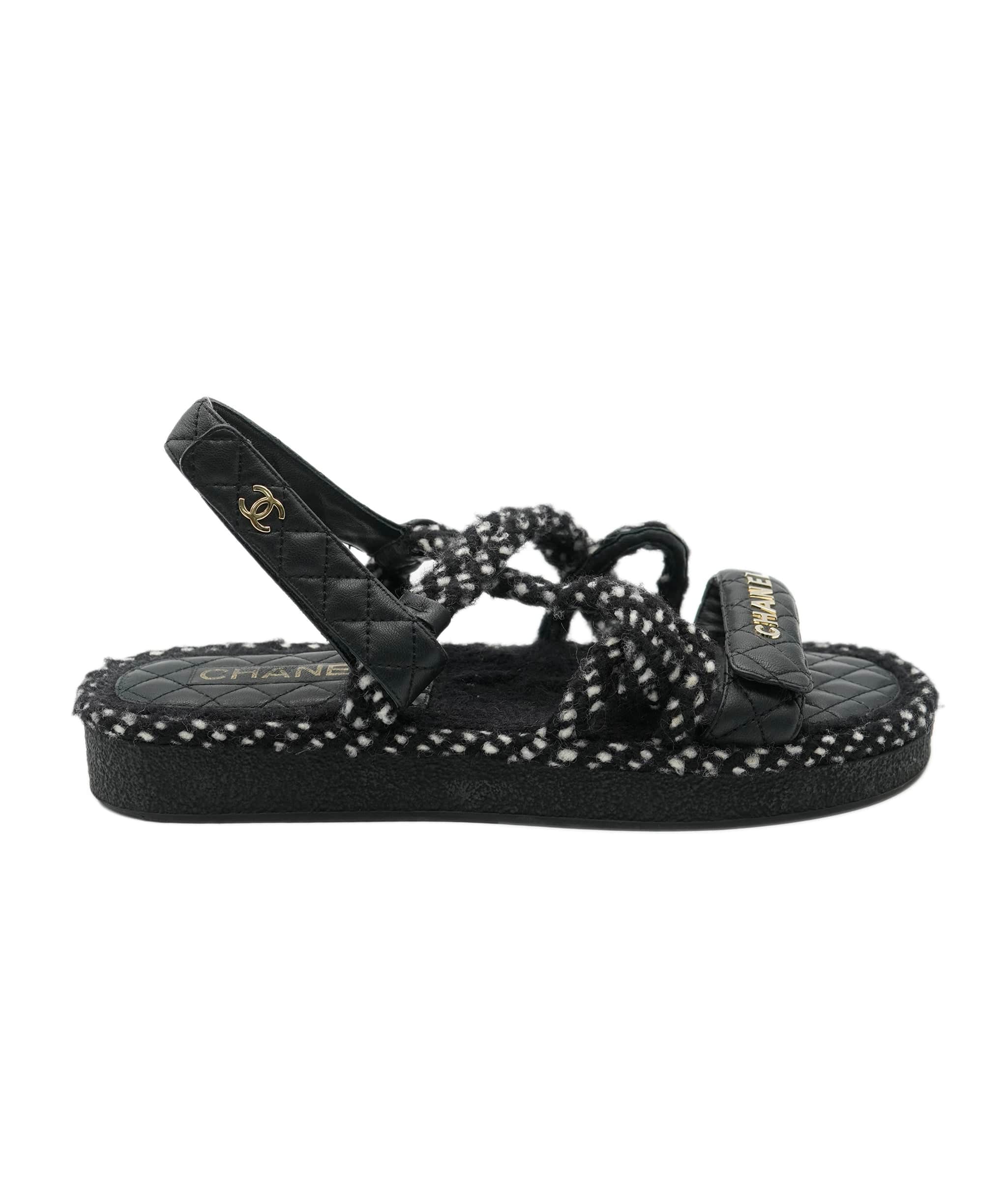 Chanel Chanel Dad Rope Sandals CC 41 ALC2657