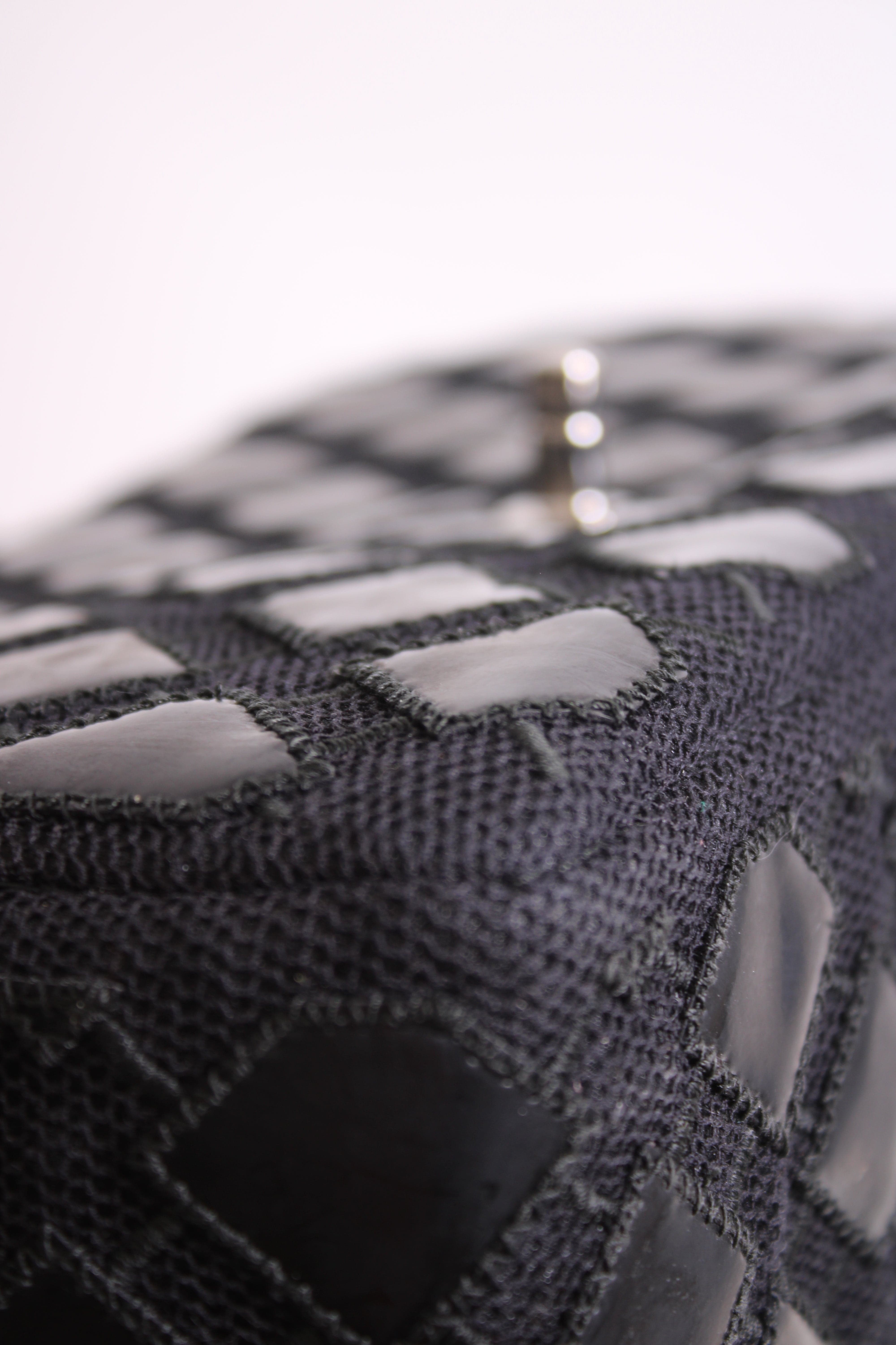 Chanel Black Patent Chanel Bag