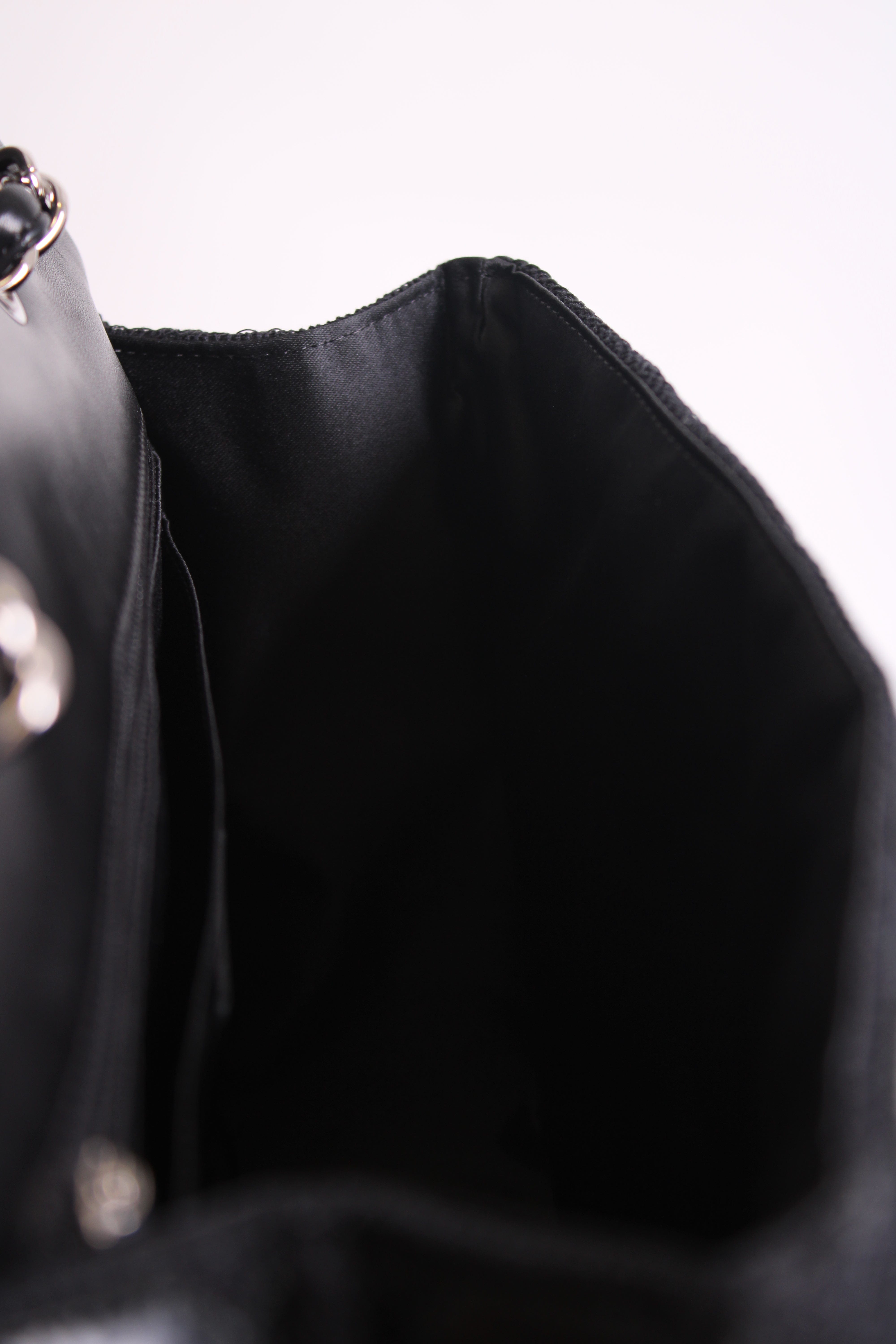 Chanel Black Patent Chanel Bag