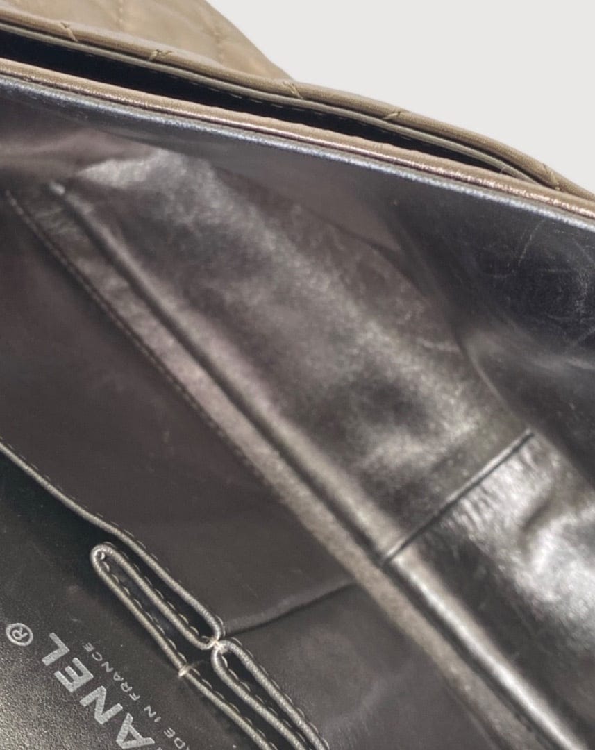 Chanel Bronze Chanel 2.55 Jumbo, Medium Classic