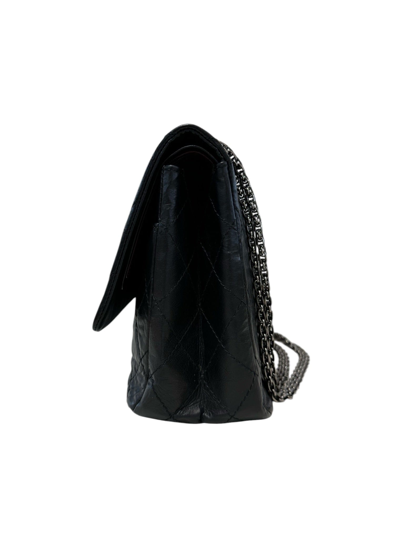 Chanel Chanel 2.55 Reissue Jumbo Black with Rithuliem Hardware Bag