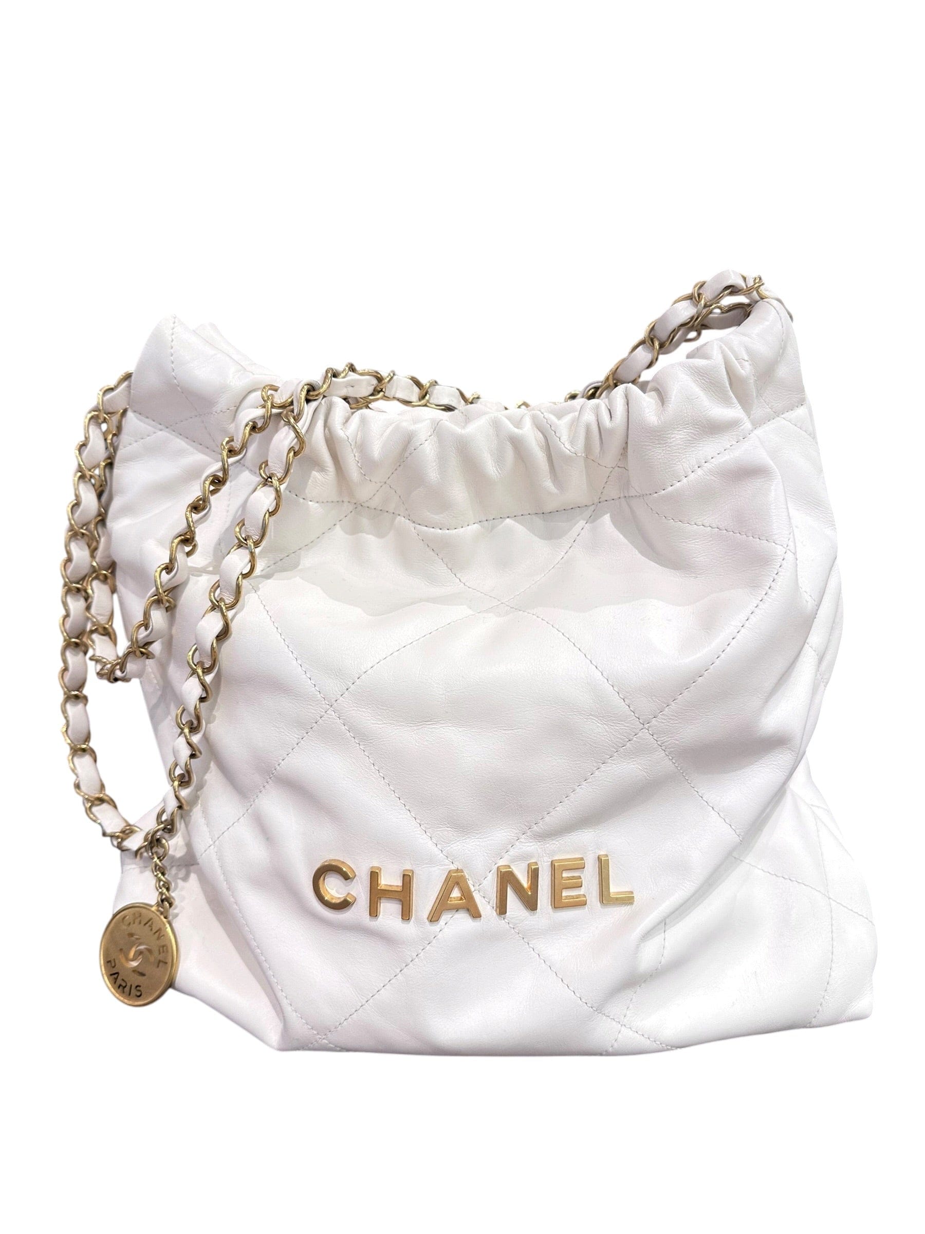 Chanel Chanel 22 White Small