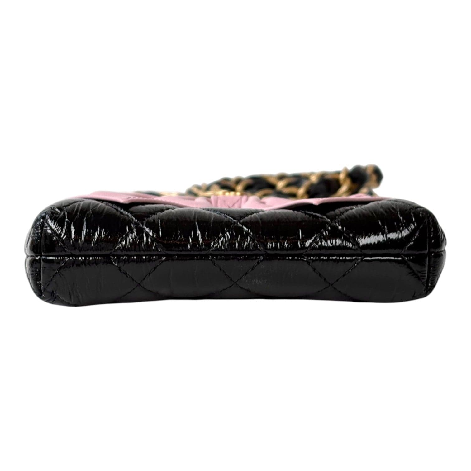 Chanel Chanel 24A Mini Clutch with Pink Bow Chain Bag