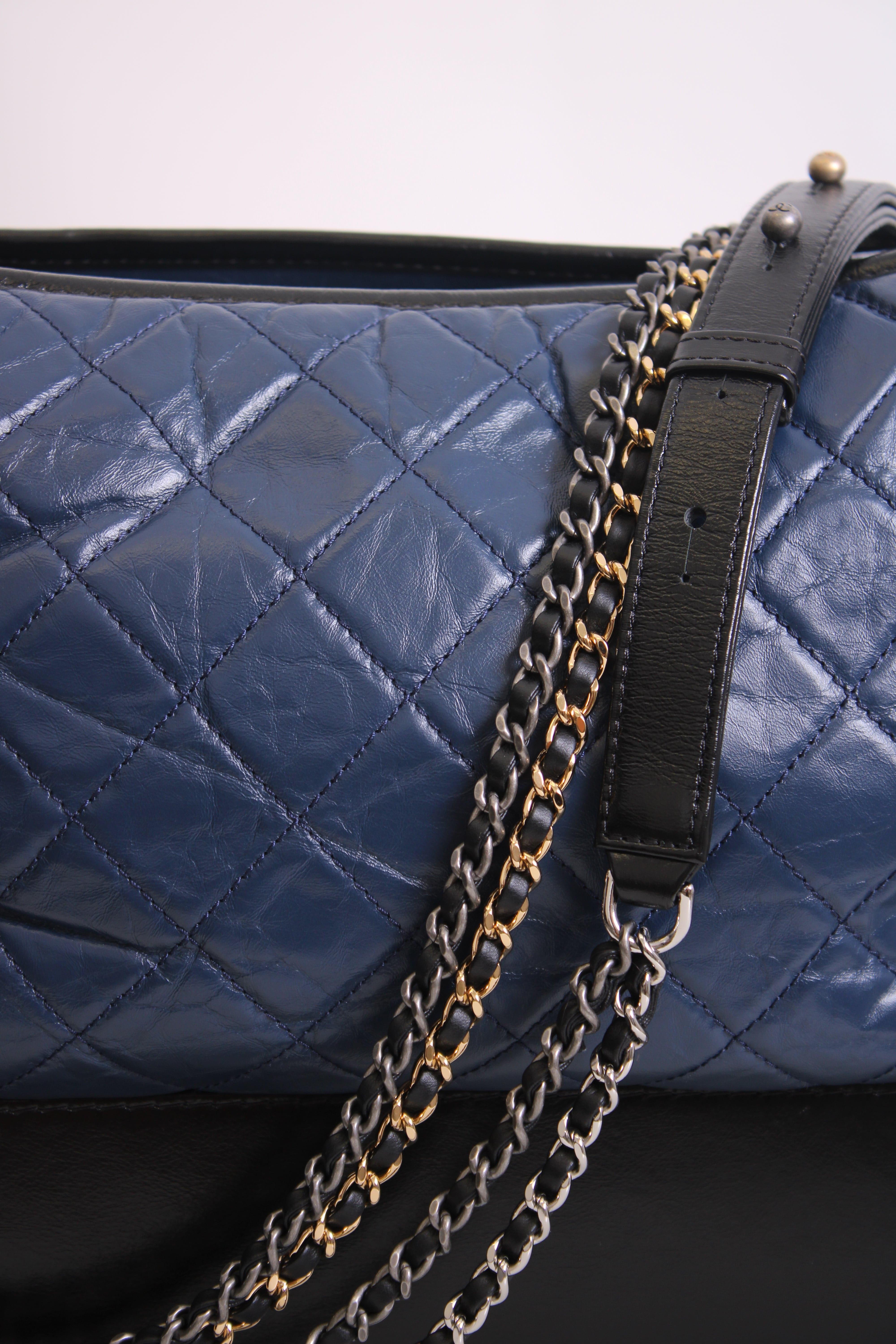 Chanel Chanel Bag Navy/ Black