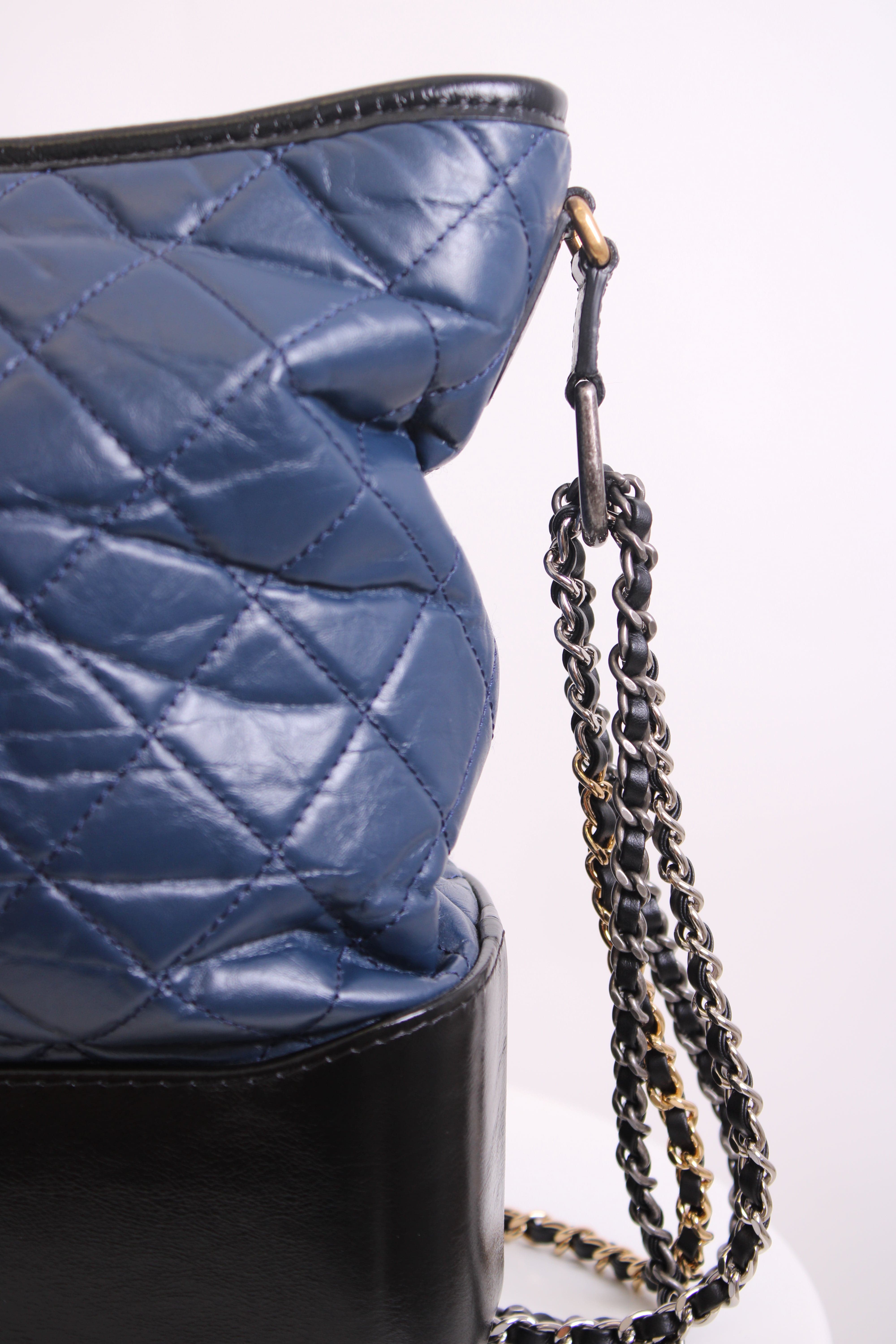 Chanel Chanel Bag Navy/ Black