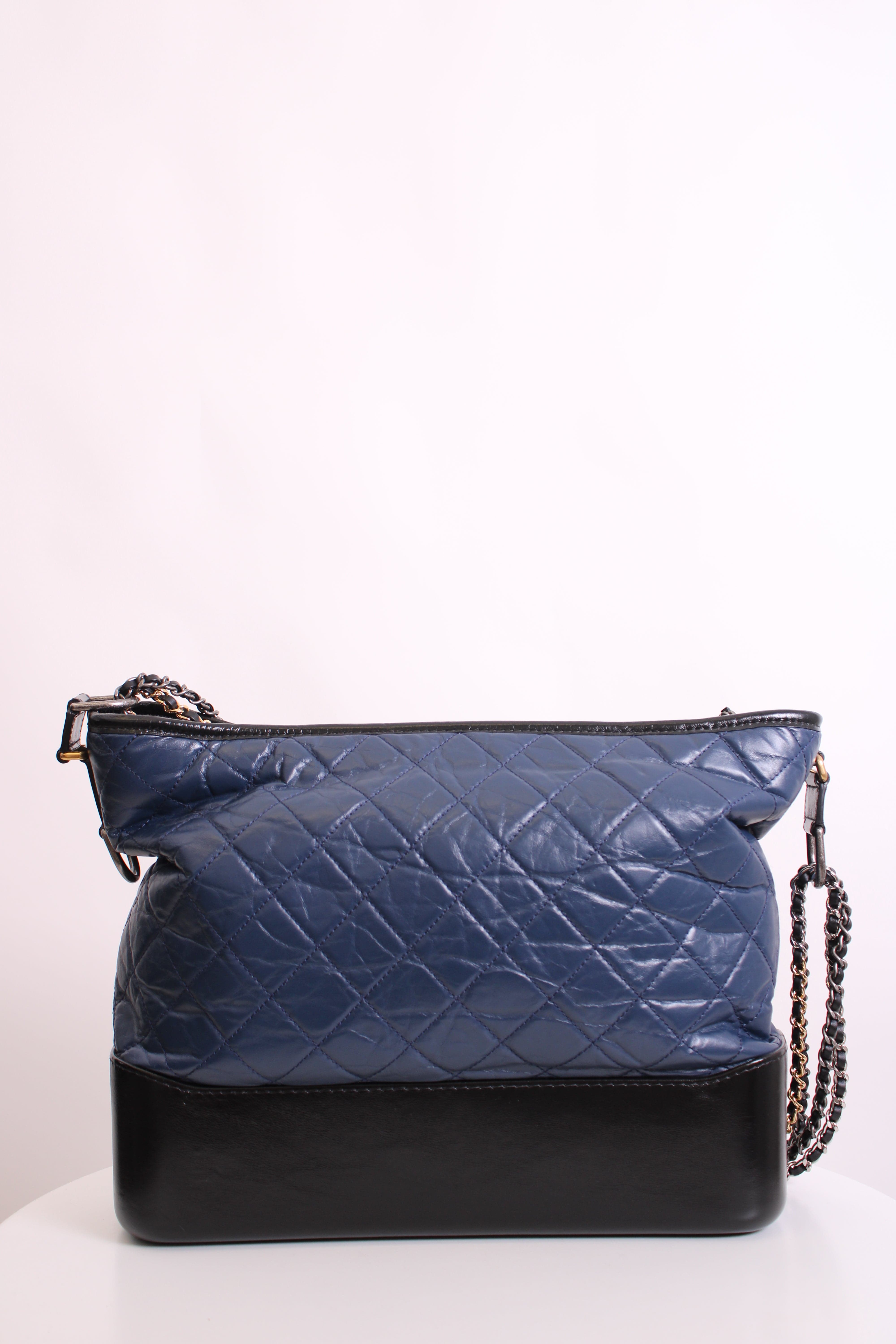 Chanel Chanel Bag Navy/ Black