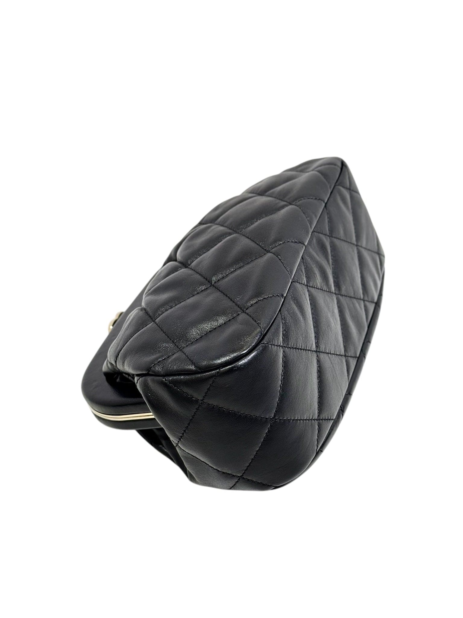 Chanel Chanel Black Evening Chain Clutch Bag ACJA8TH0