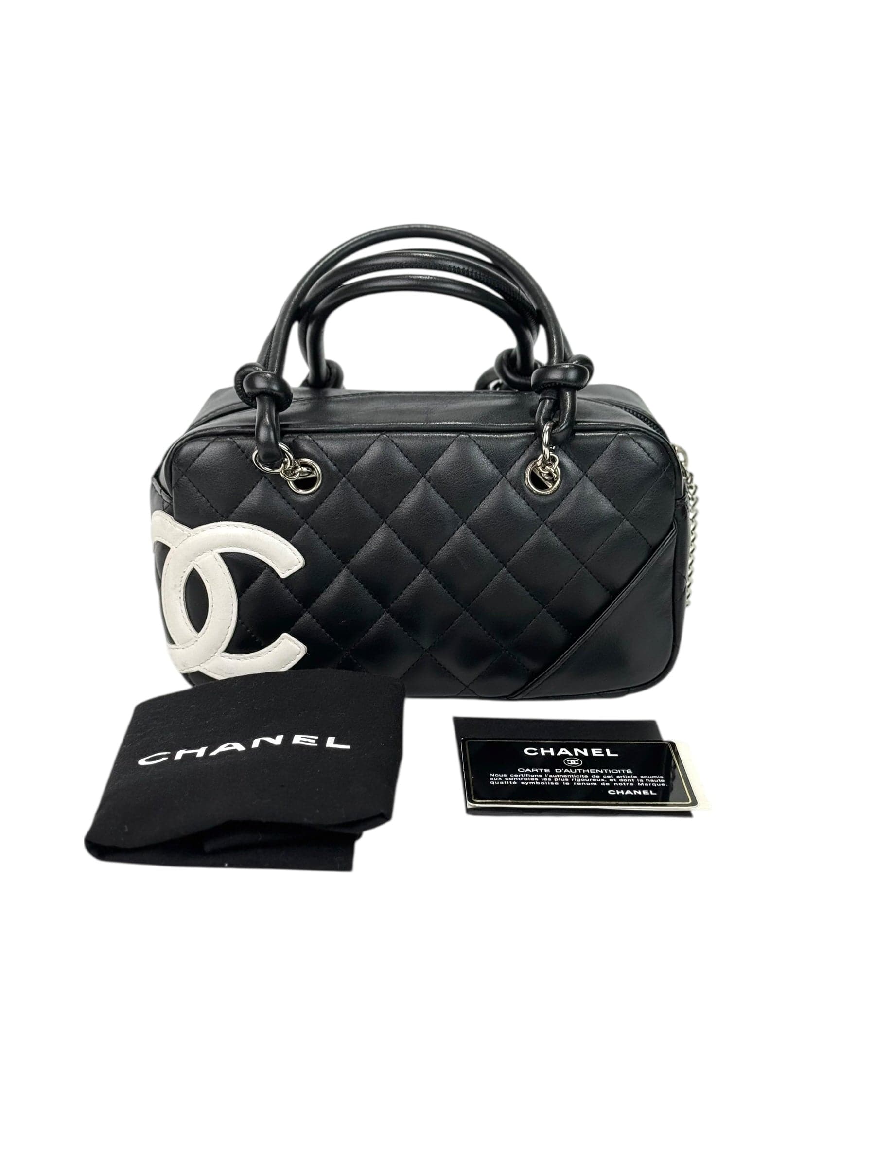 Chanel Chanel Black Mini Cambon Bowling Bag