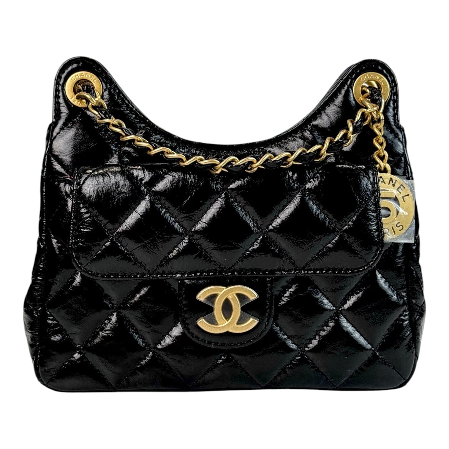 Chanel Chanel Black Mini Hobo Bag