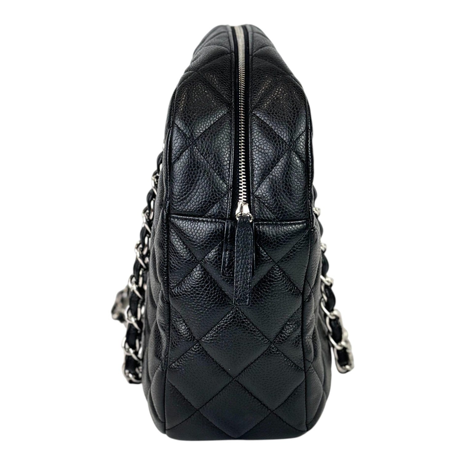 Chanel Chanel Black Tote Zip Bag