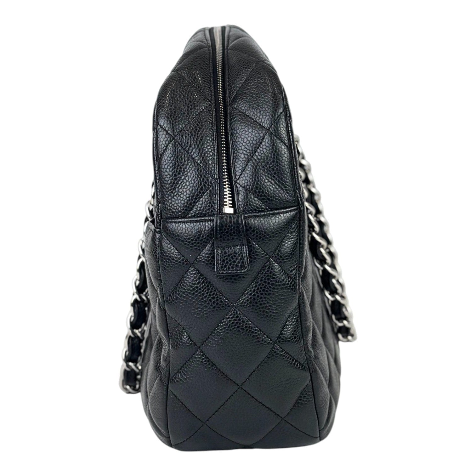 Chanel Chanel Black Tote Zip Bag