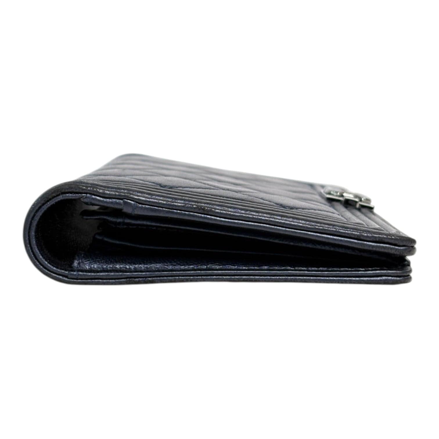 Chanel Chanel Blue Leboy Long Wallet