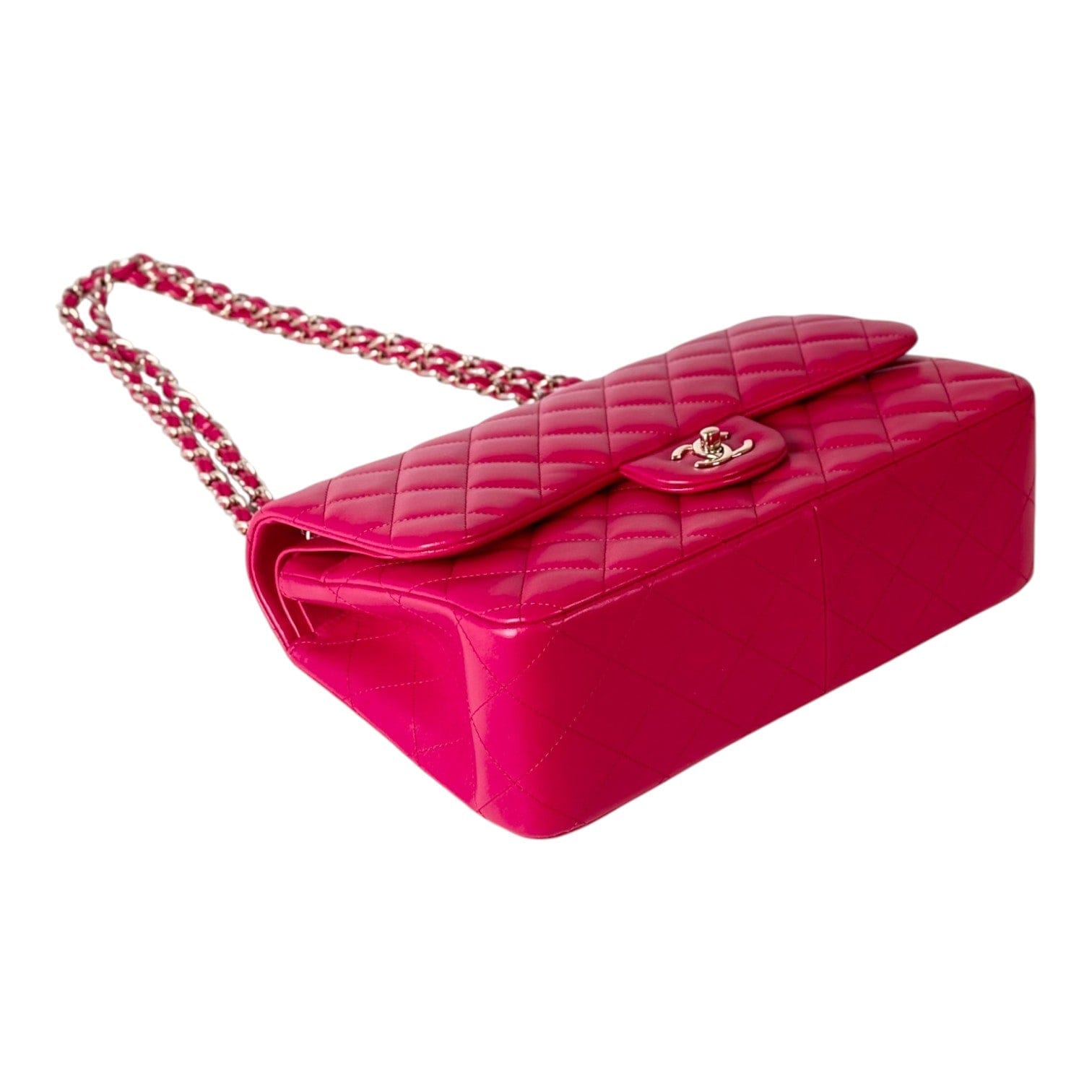 Chanel Chanel Classic Flap Jumbo Bag Red - Full Set