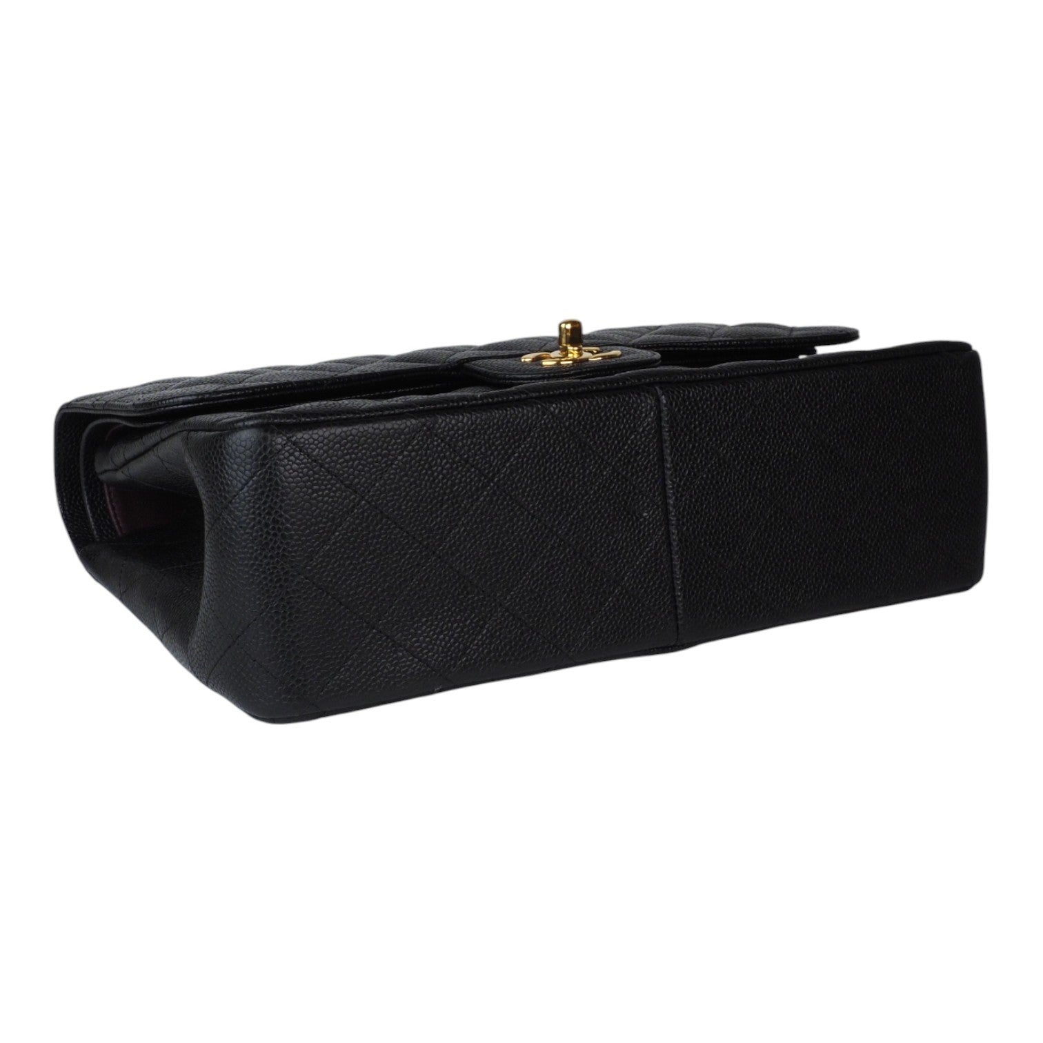 Chanel Chanel Classic Flap Jumbo in Black Caviar with GHW