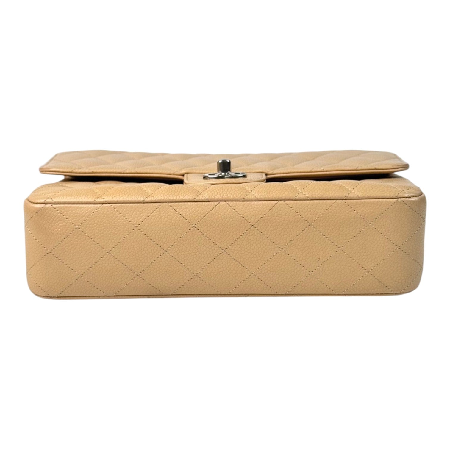 Chanel Chanel Classic Flap Medium Cream Caviar Bag
