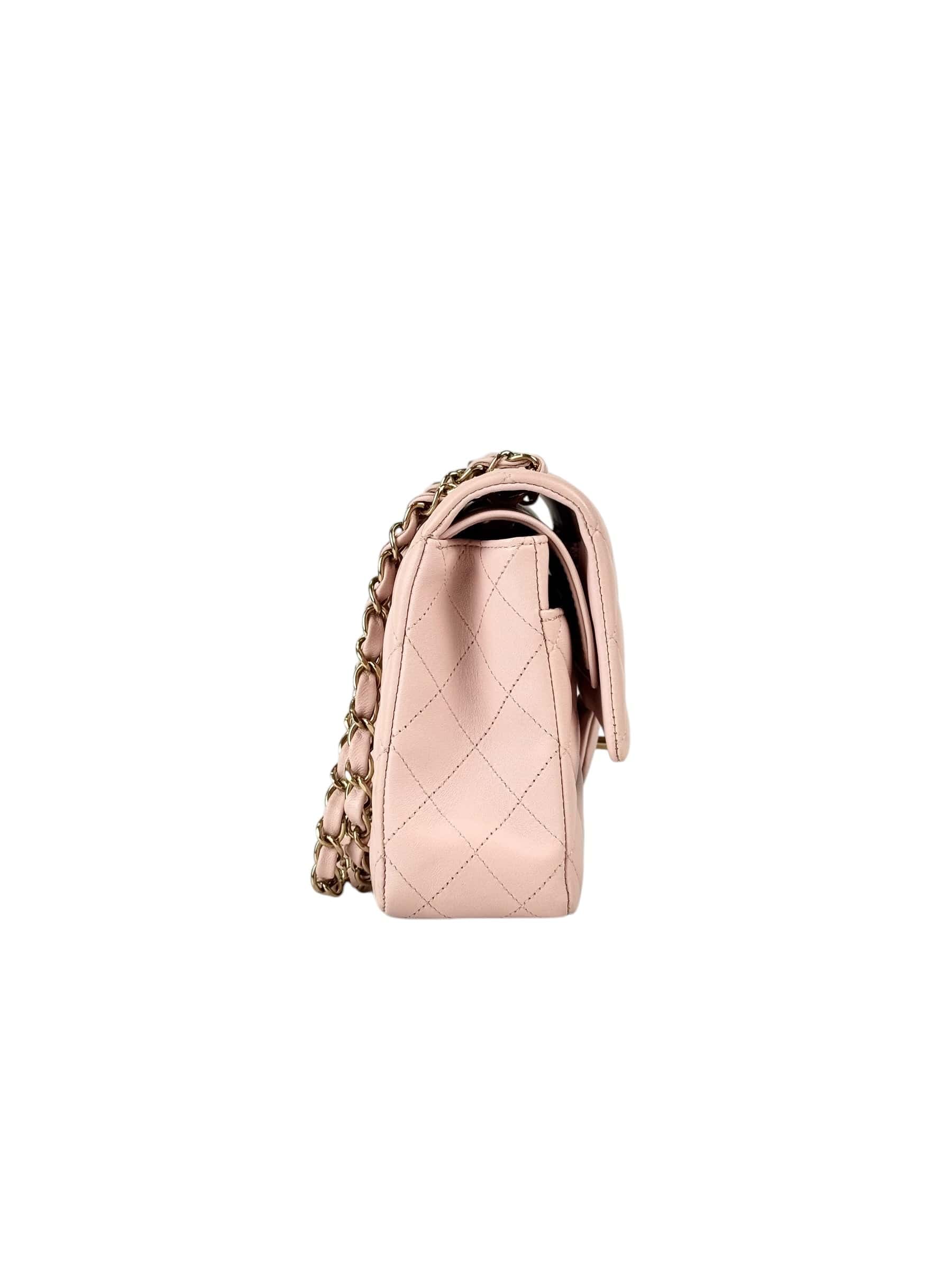 Chanel Chanel Classic Flap Medium Light Pink GHW Bag