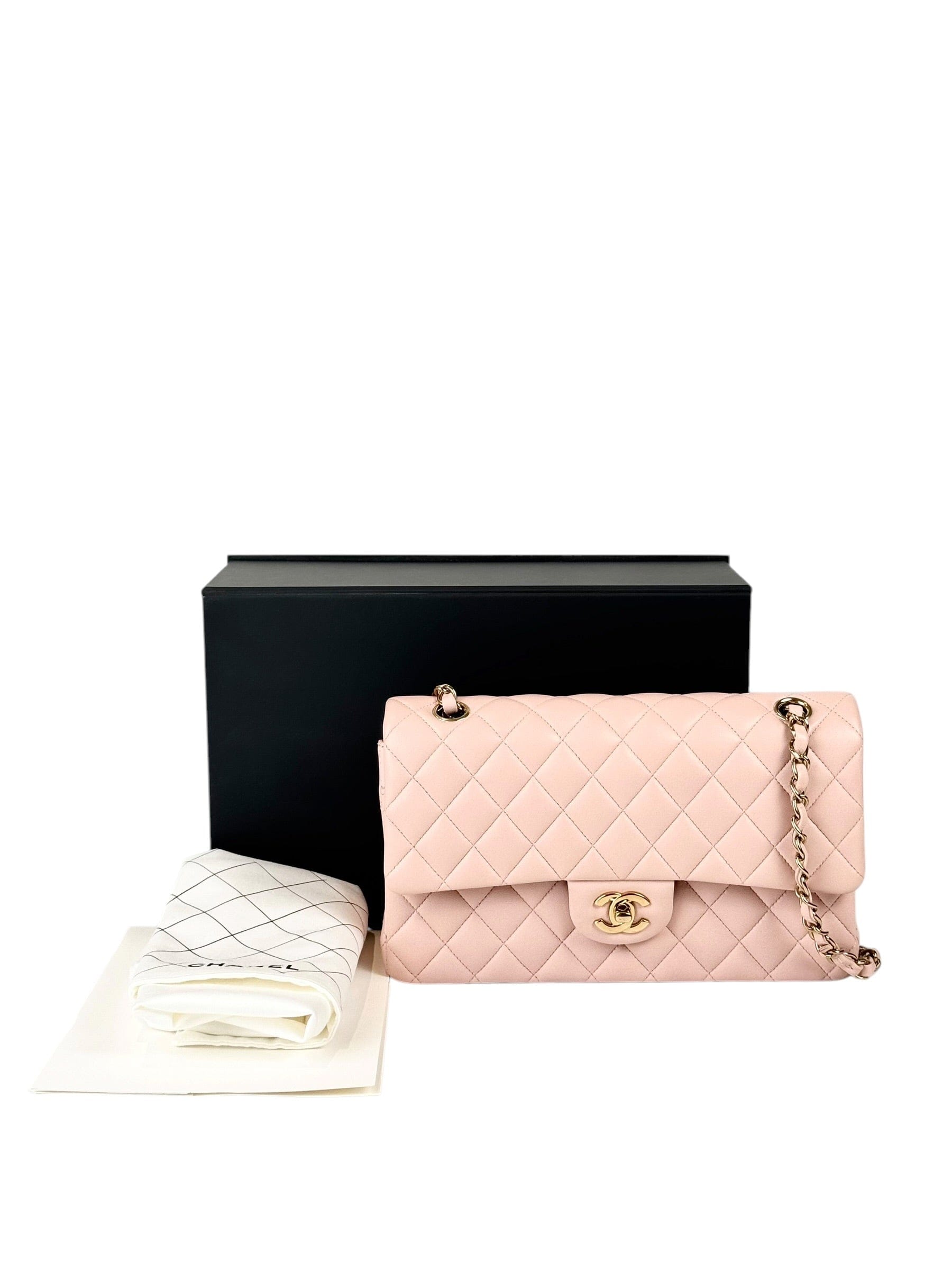 Chanel Chanel Classic Flap Medium Light Pink GHW Bag