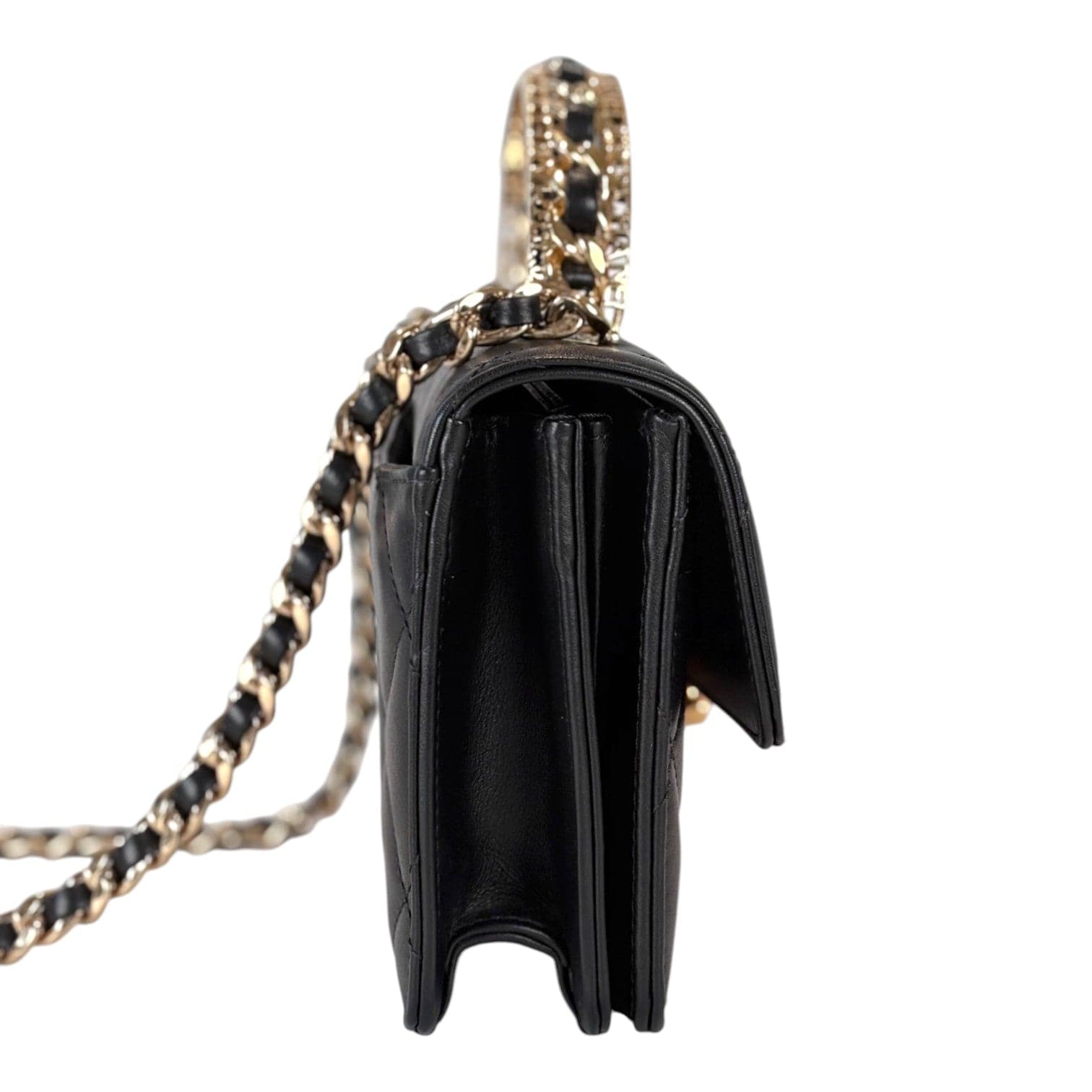 Chanel Chanel Classic Flap Mini Handle Bag Black