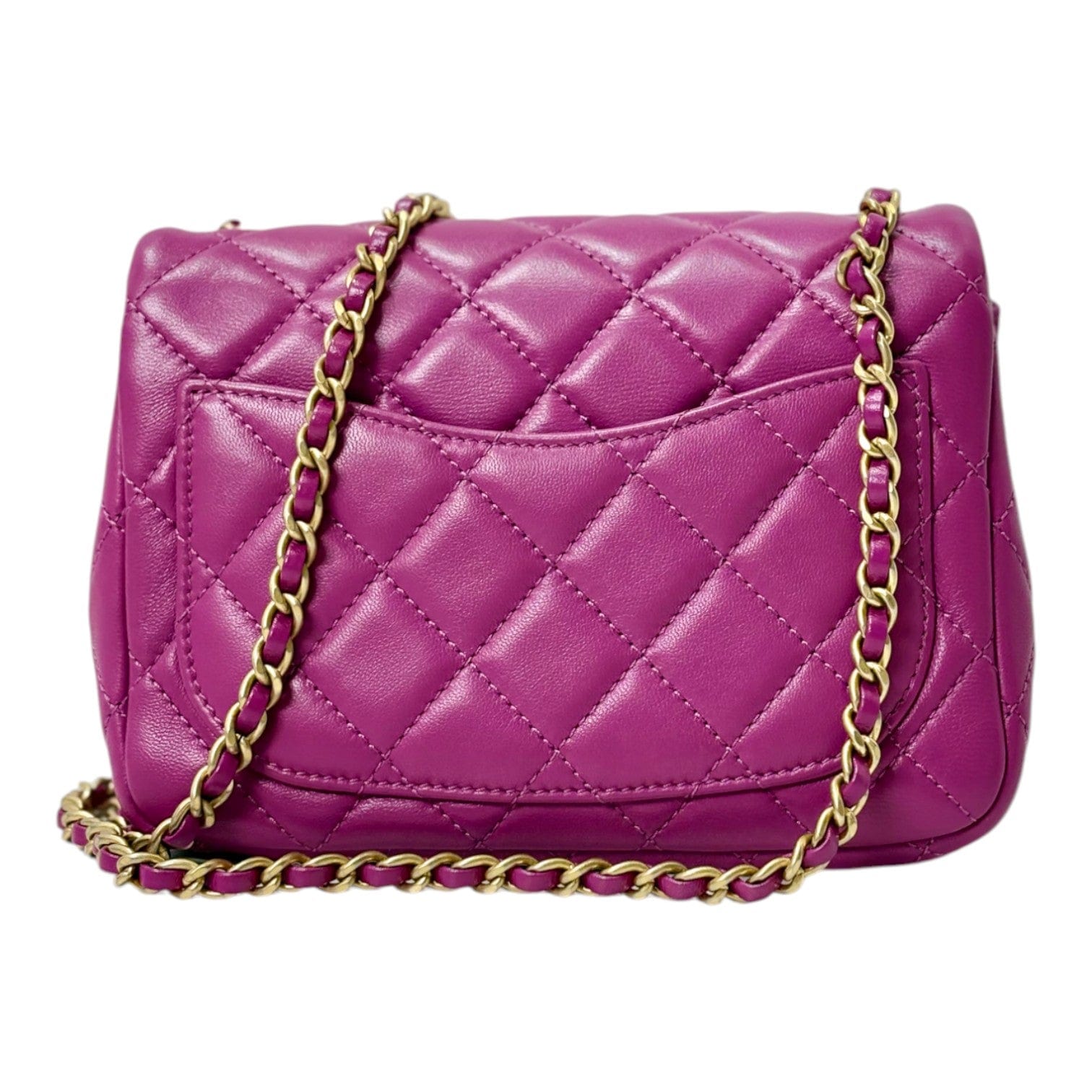 Chanel Chanel Classic Flap Mini Shoulder Crush Pearl Bag