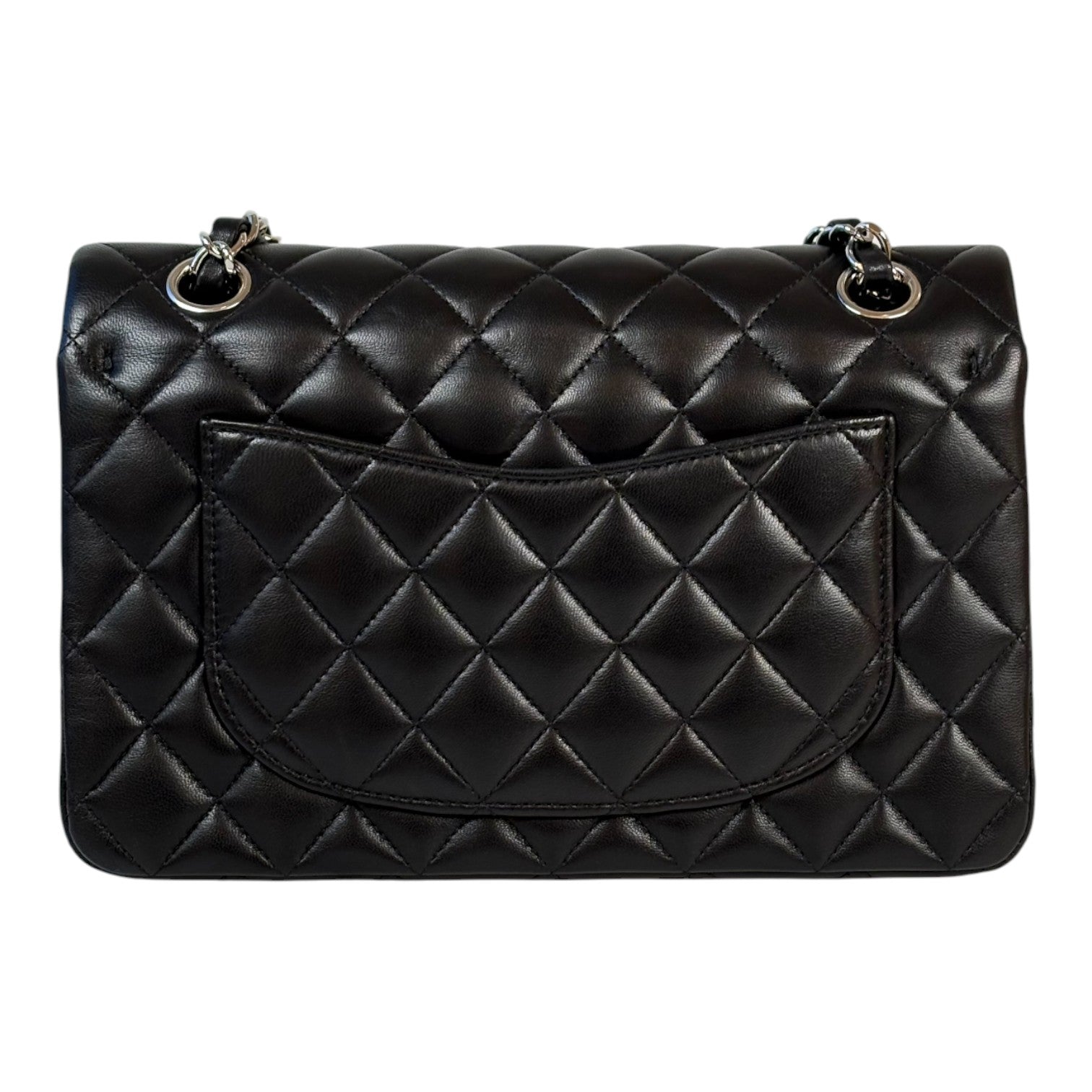 Chanel Chanel Classic Flap Small Bag in Black Lambskin