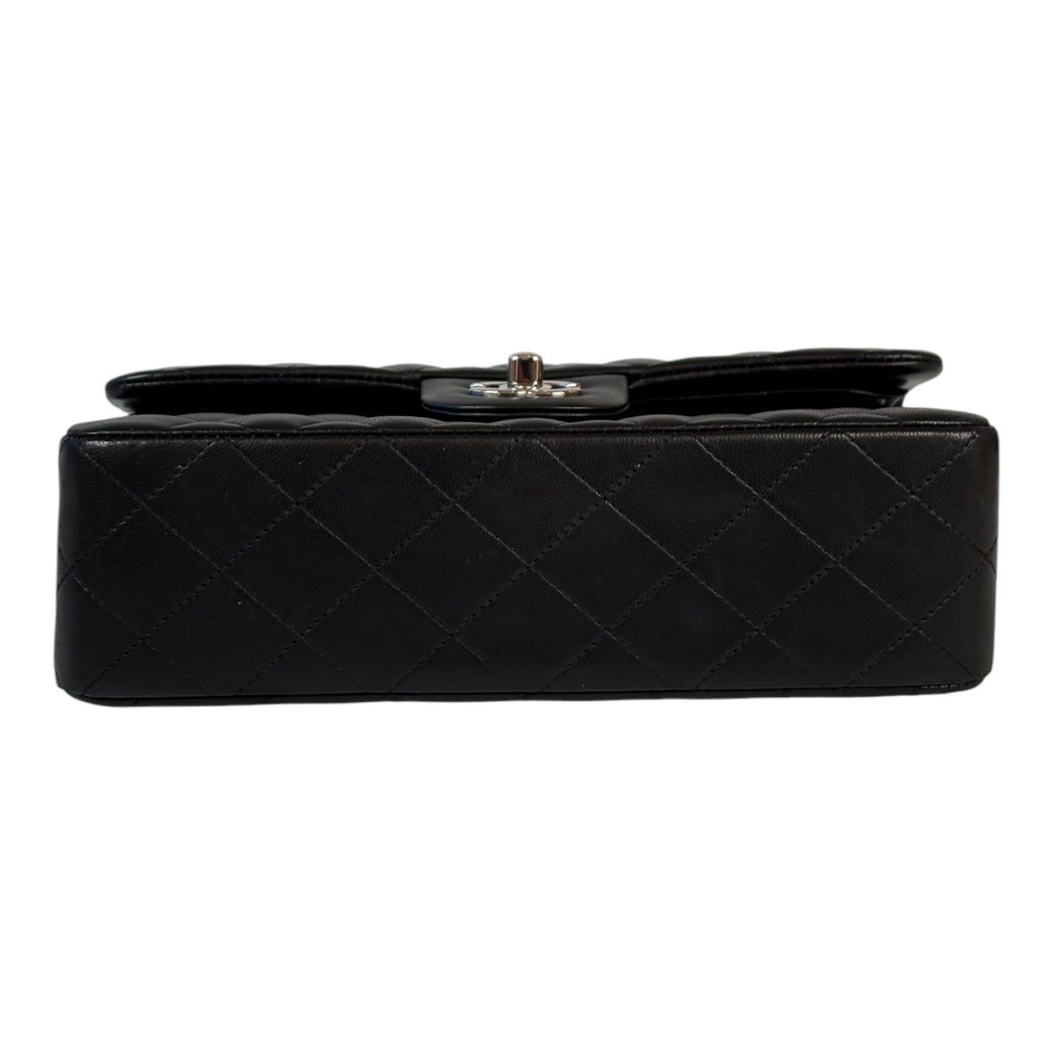 Chanel Chanel Classic Flap Small Bag in Black Lambskin