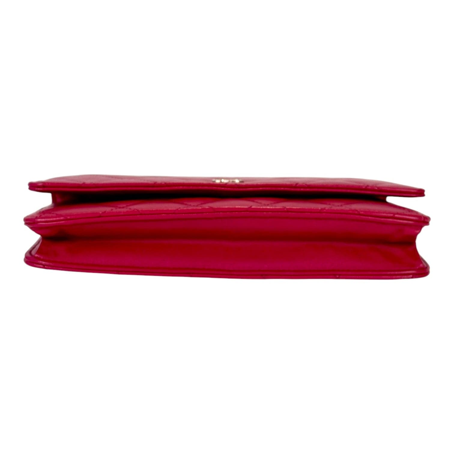 Chanel Chanel Classic Flap WOC Red Lambskin Bag