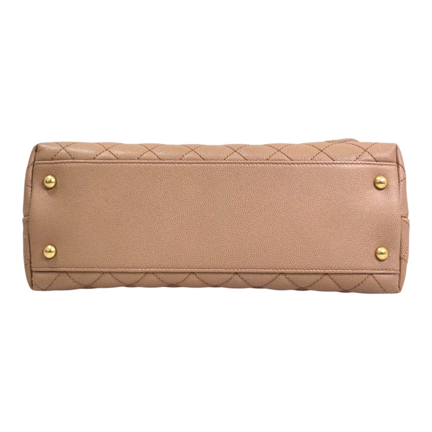 Chanel Chanel Coco Handle Medium Brown Lizard Handle