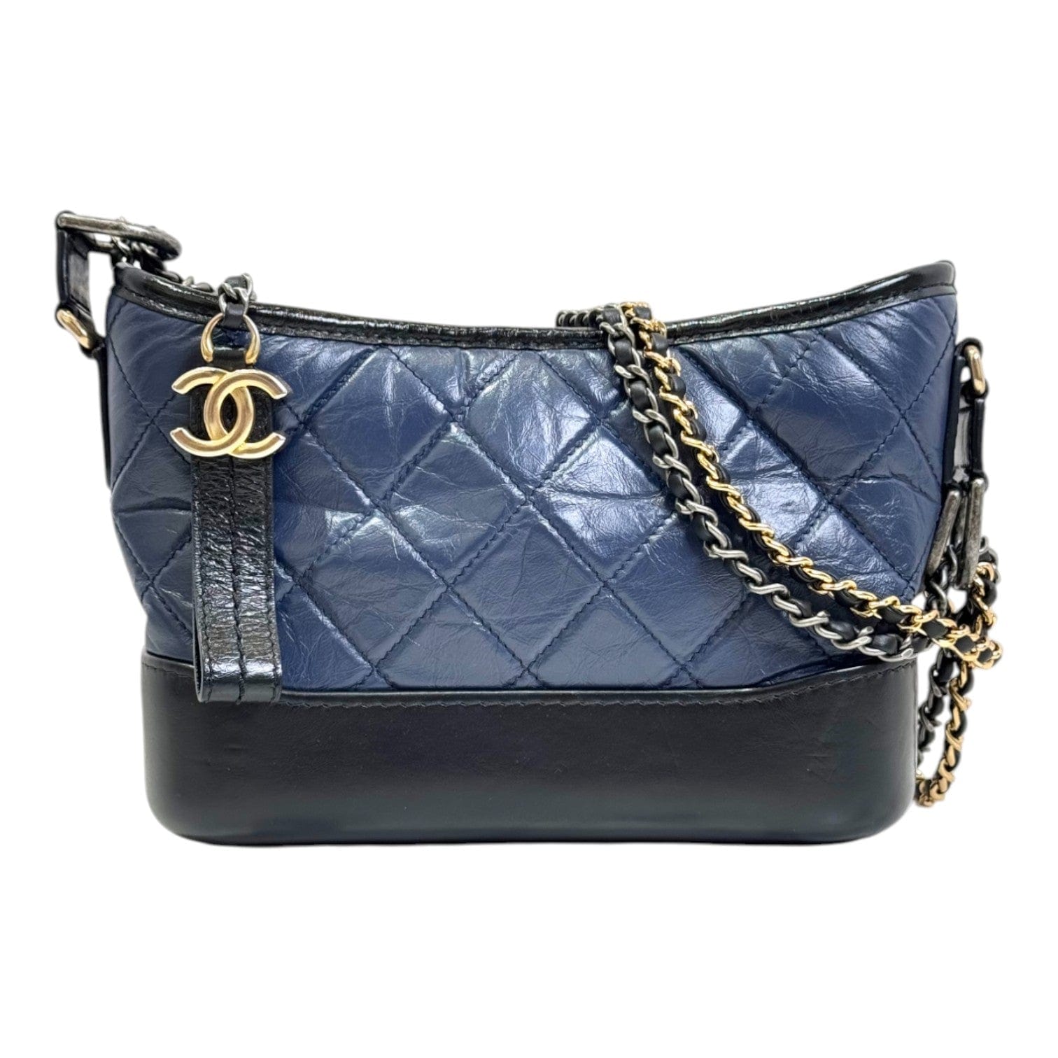 Chanel Chanel Gabrielle Small Navy/Black Bag